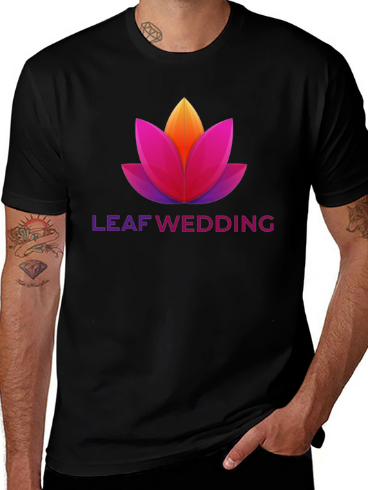 Leaf Wedding Graphic T-Shirt