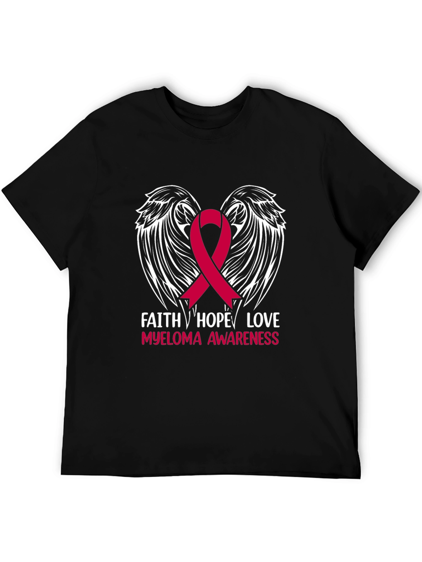 Faith Hope Love Myeloma Awareness T-Shirt