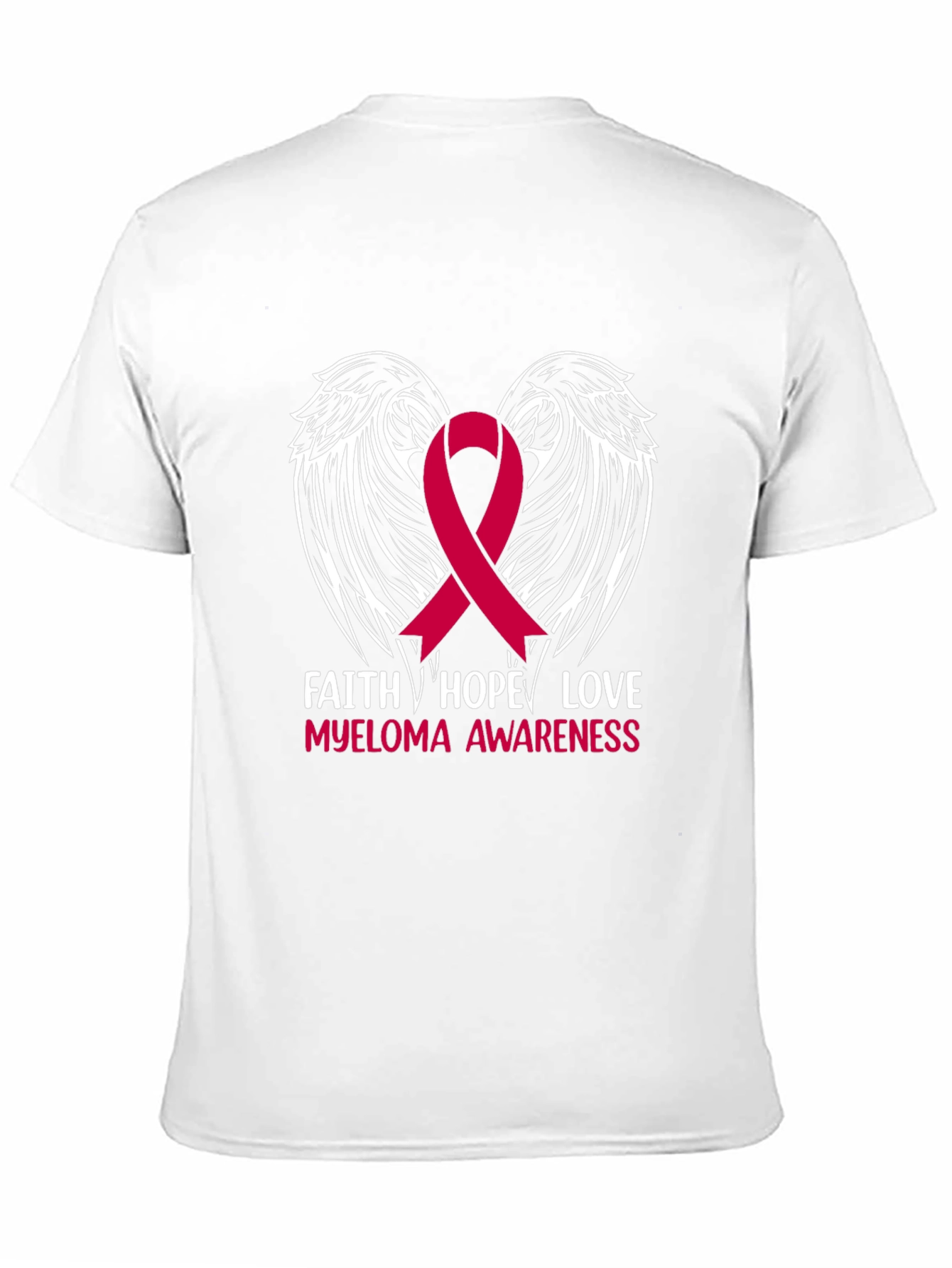 Faith Hope Love Myeloma Awareness T-Shirt