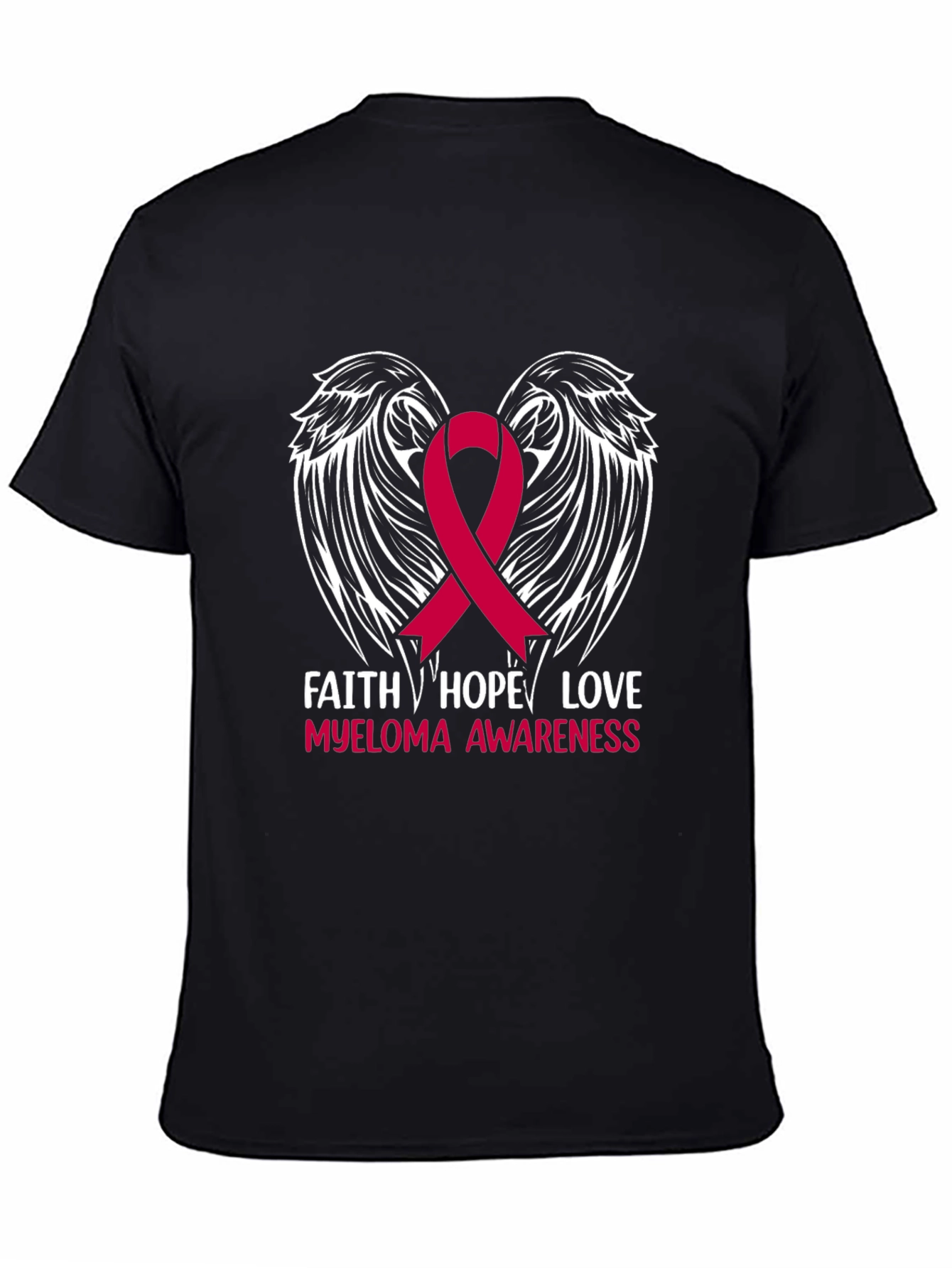 Faith Hope Love Myeloma Awareness T-Shirt