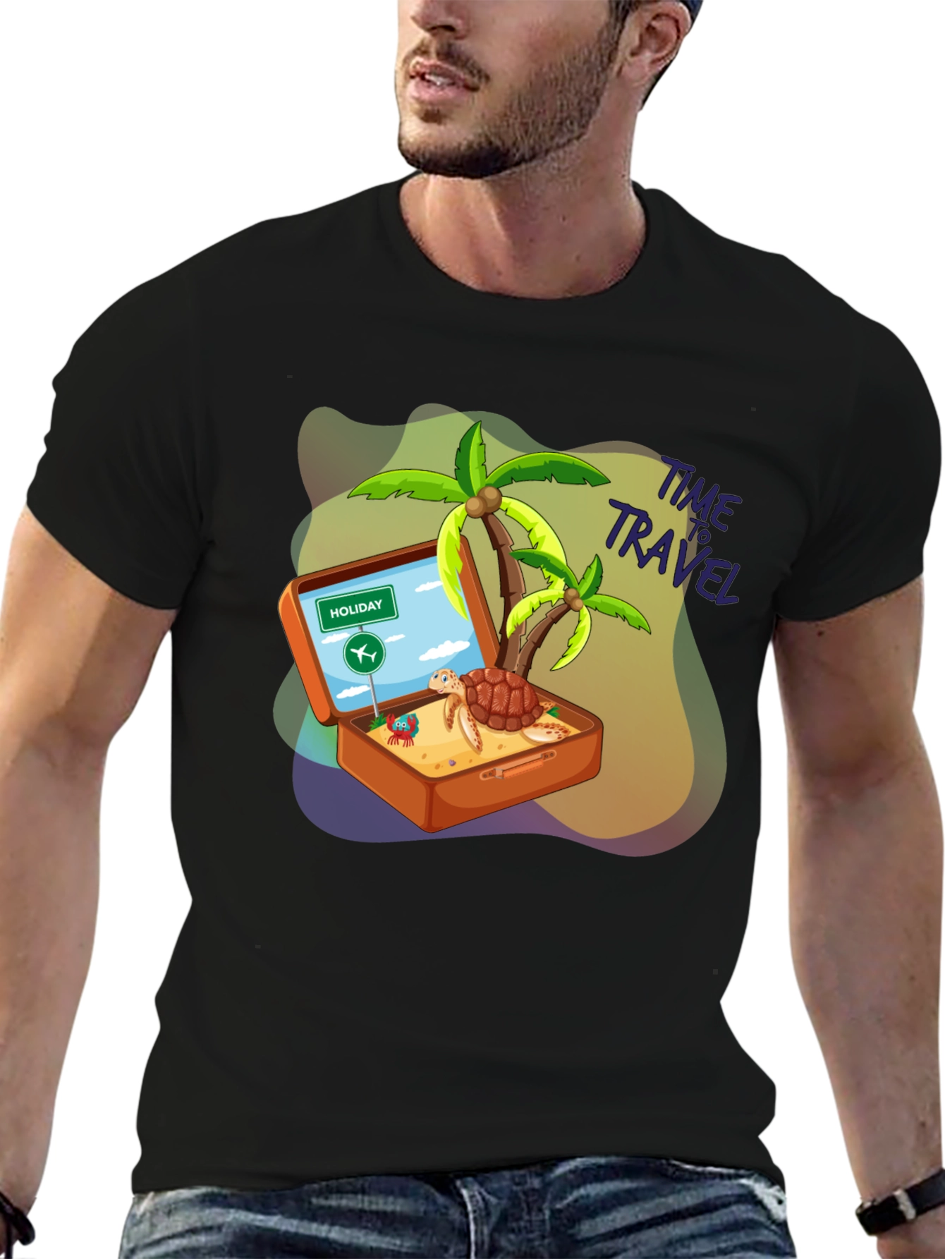 Time to Travel Graphic T-Shirt