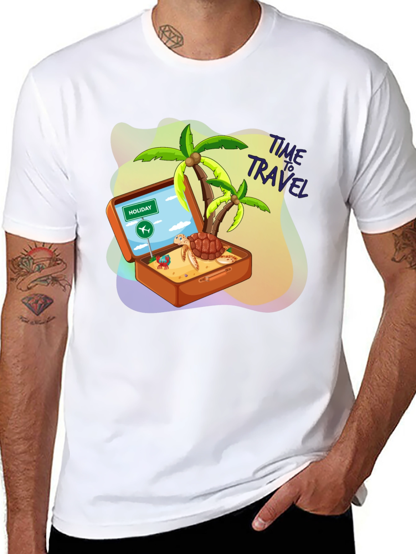 Time to Travel Graphic T-Shirt