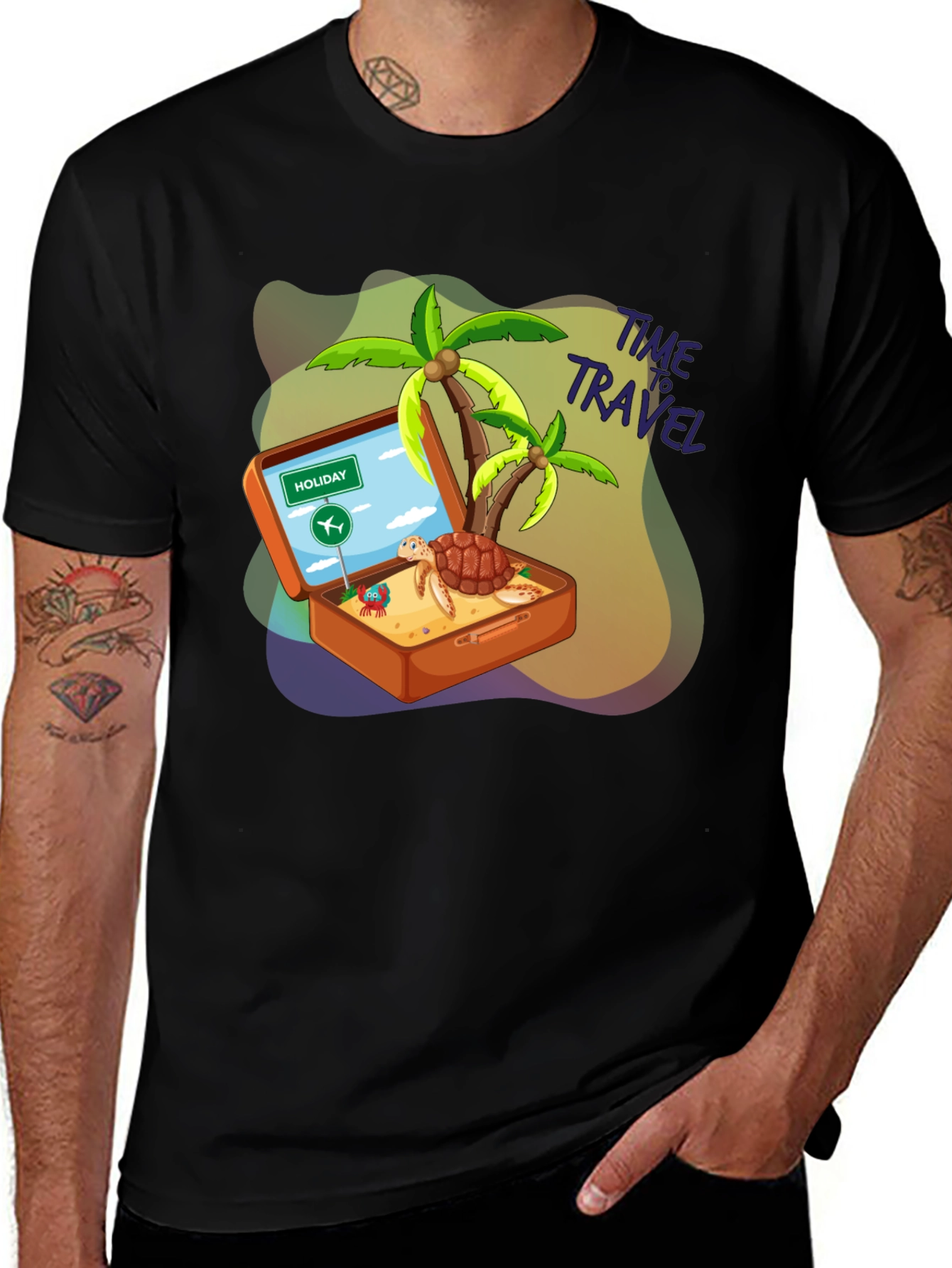 Time to Travel Graphic T-Shirt