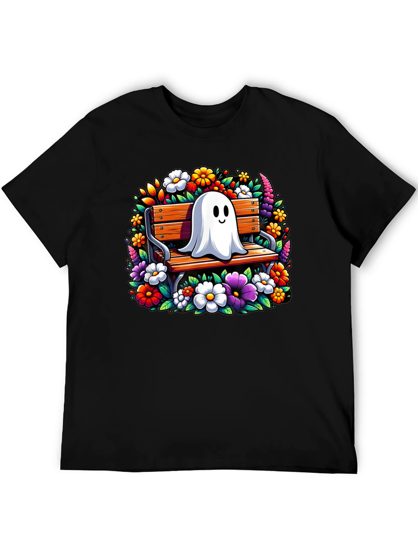 Ghost on Bench Graphic Tee
