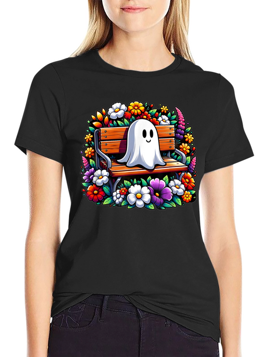 Ghost on Bench Graphic Tee