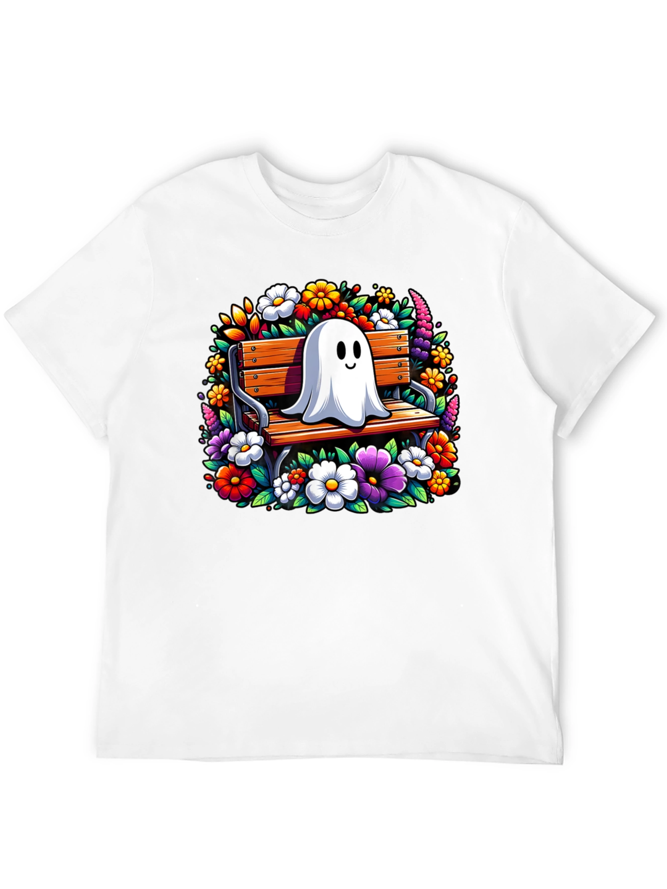 Ghost on Bench Graphic Tee
