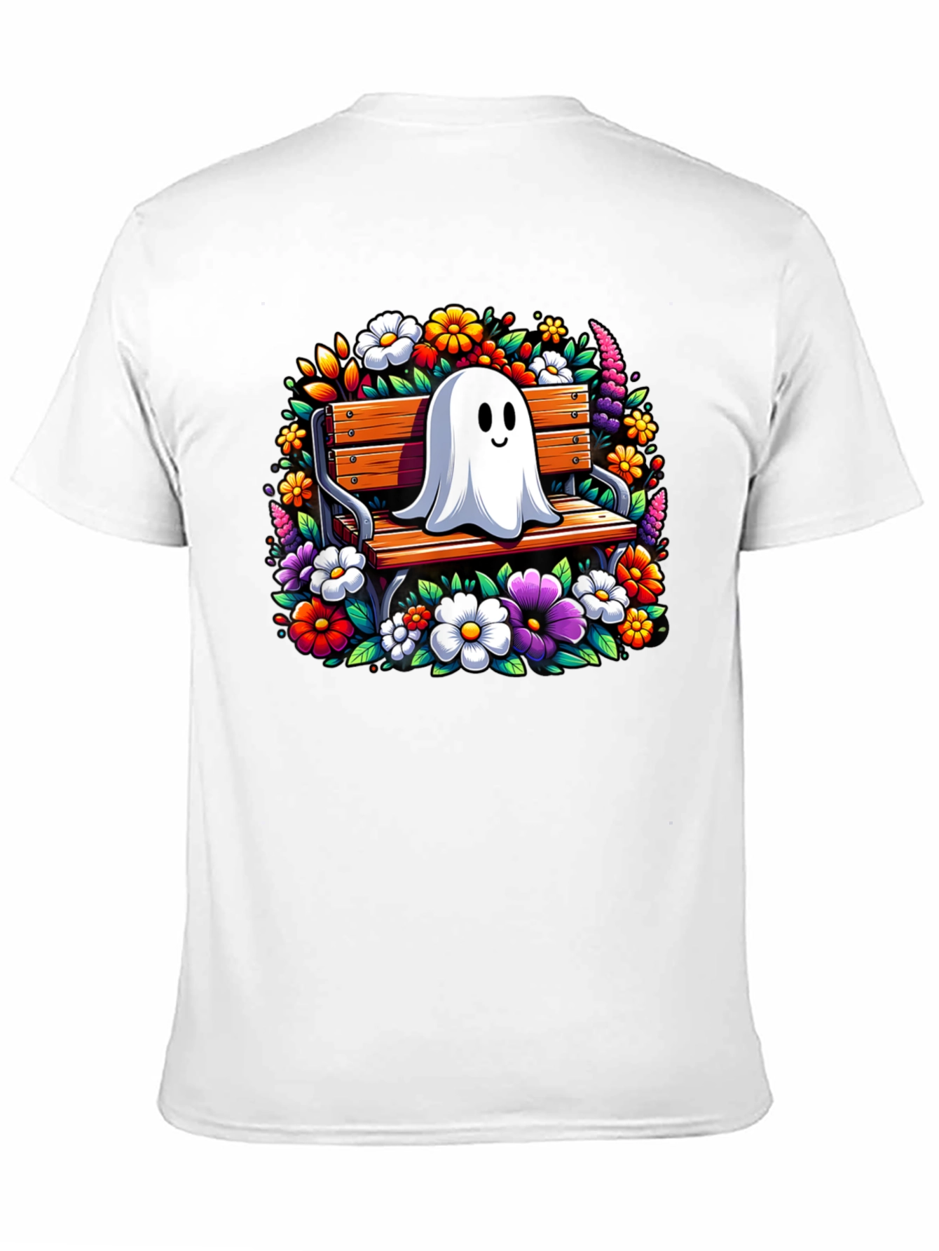 Ghost on Bench Graphic Tee