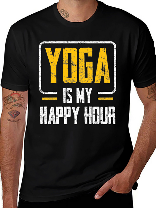 Yoga Is My Happy Hour T-Shirt