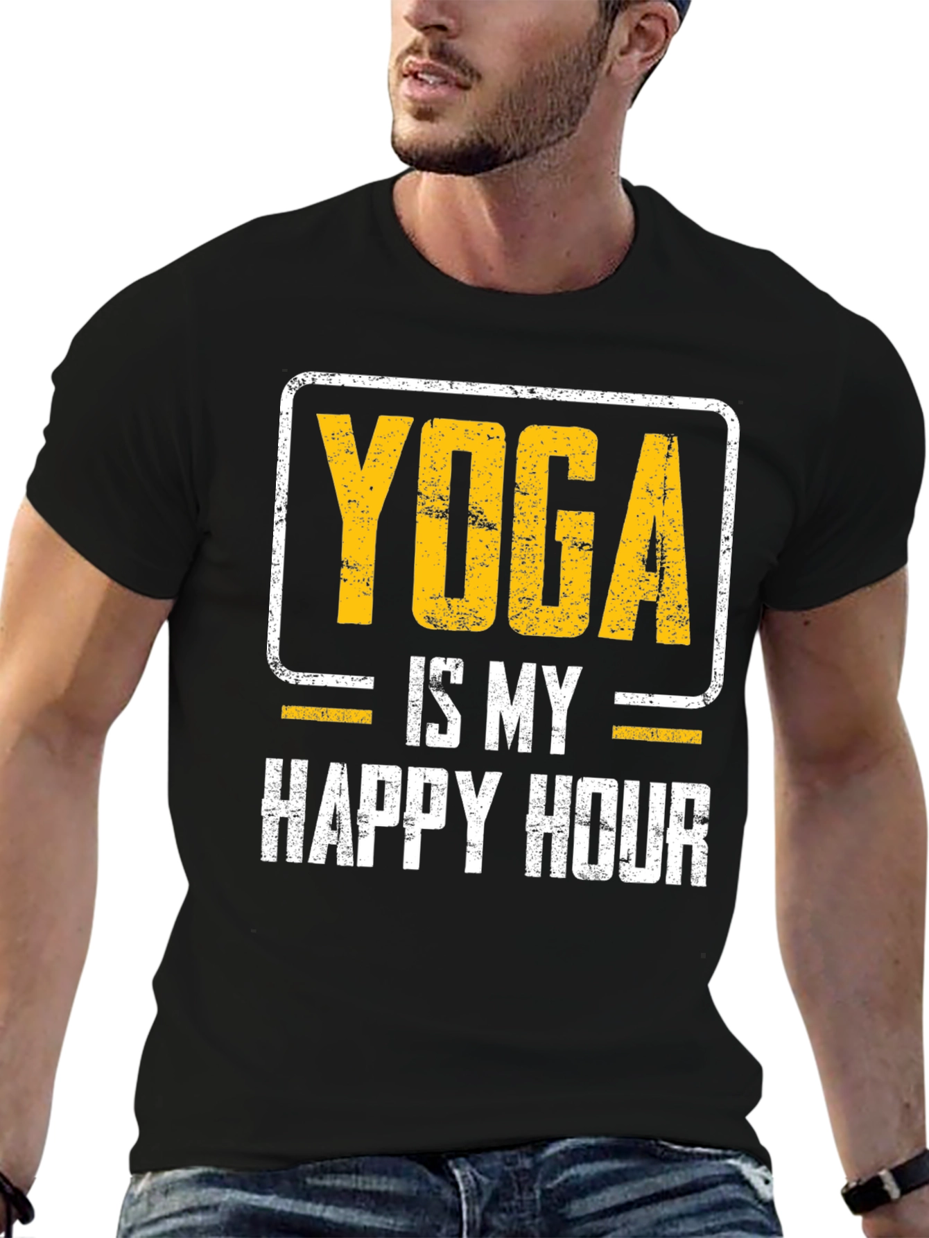 Yoga Is My Happy Hour T-Shirt