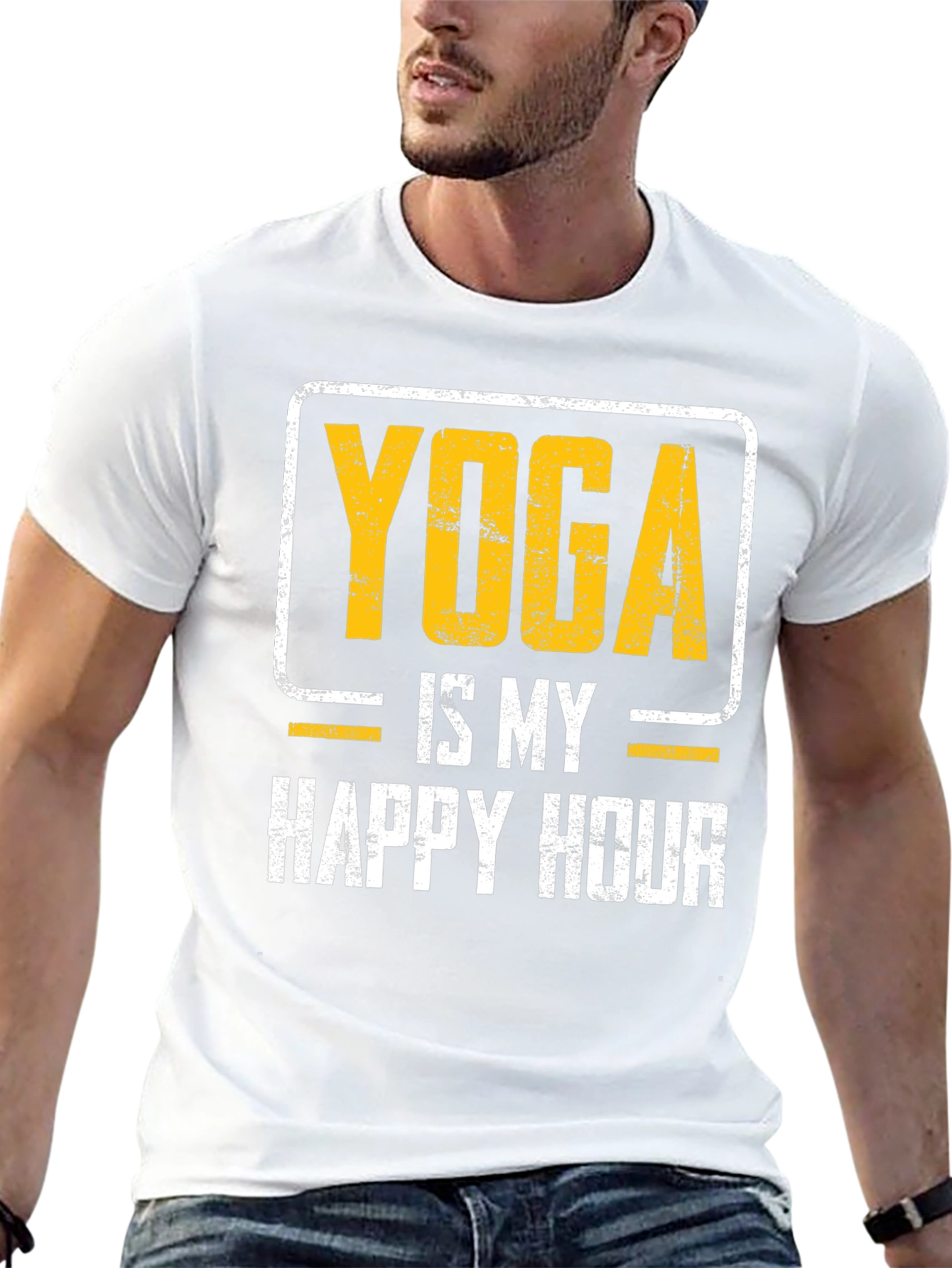 Yoga Is My Happy Hour T-Shirt