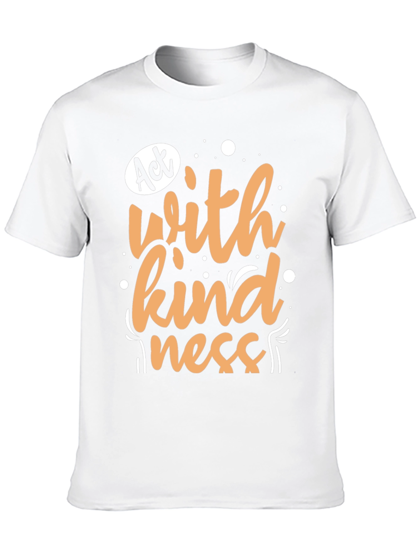 Act With Kindness Graphic Tee - Black