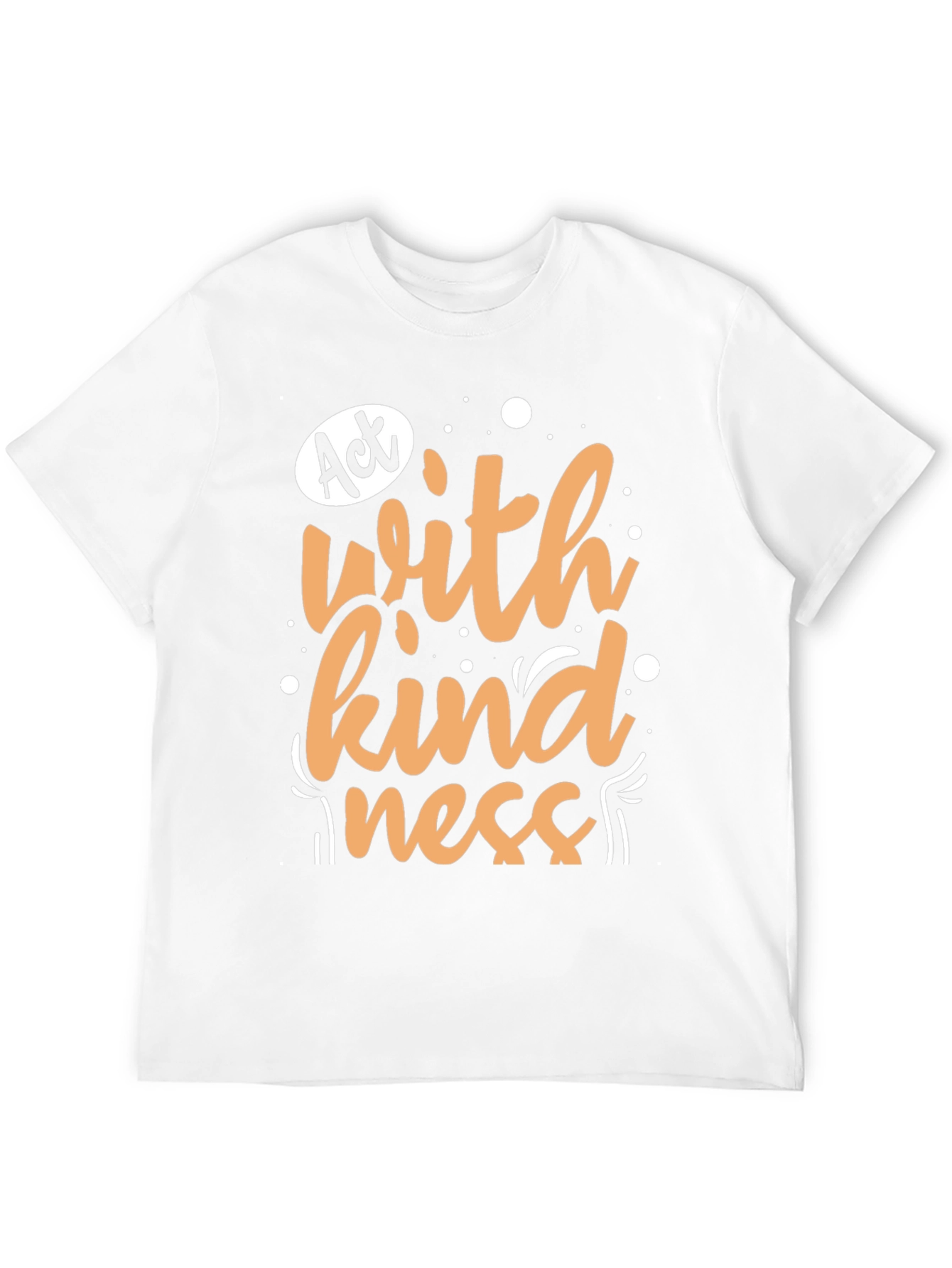 Act With Kindness Graphic Tee - Black