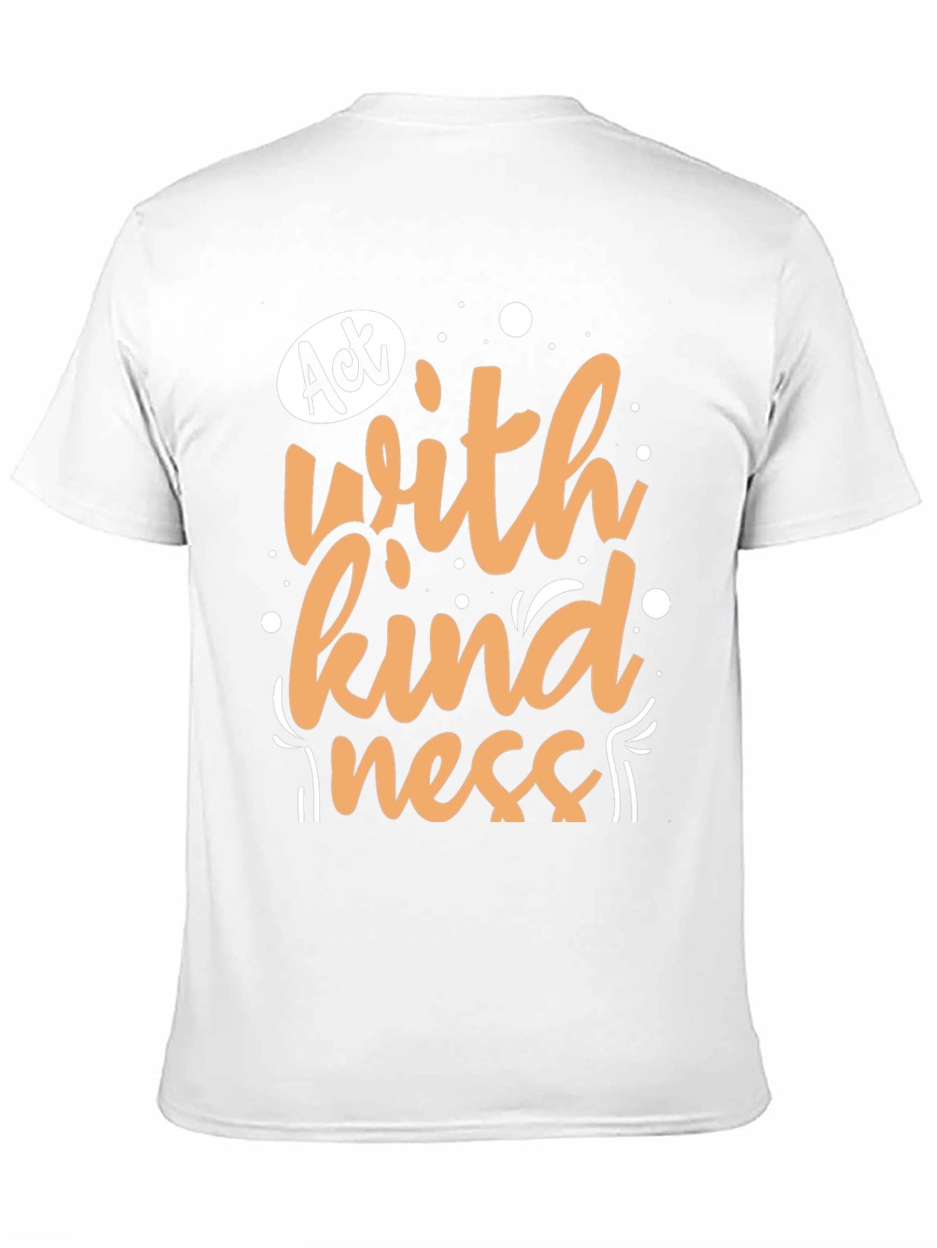 Act With Kindness Graphic Tee - Black