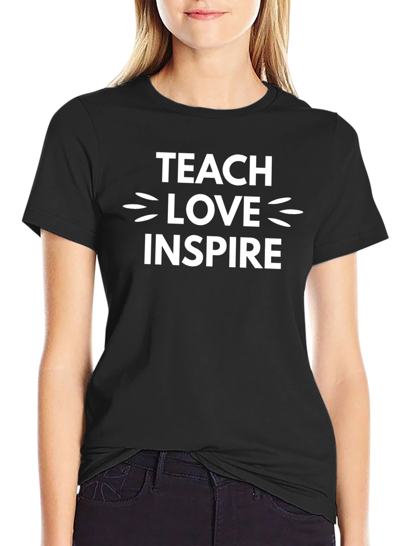 Teach Love Inspire T-Shirt - Motivational Graphic Tee