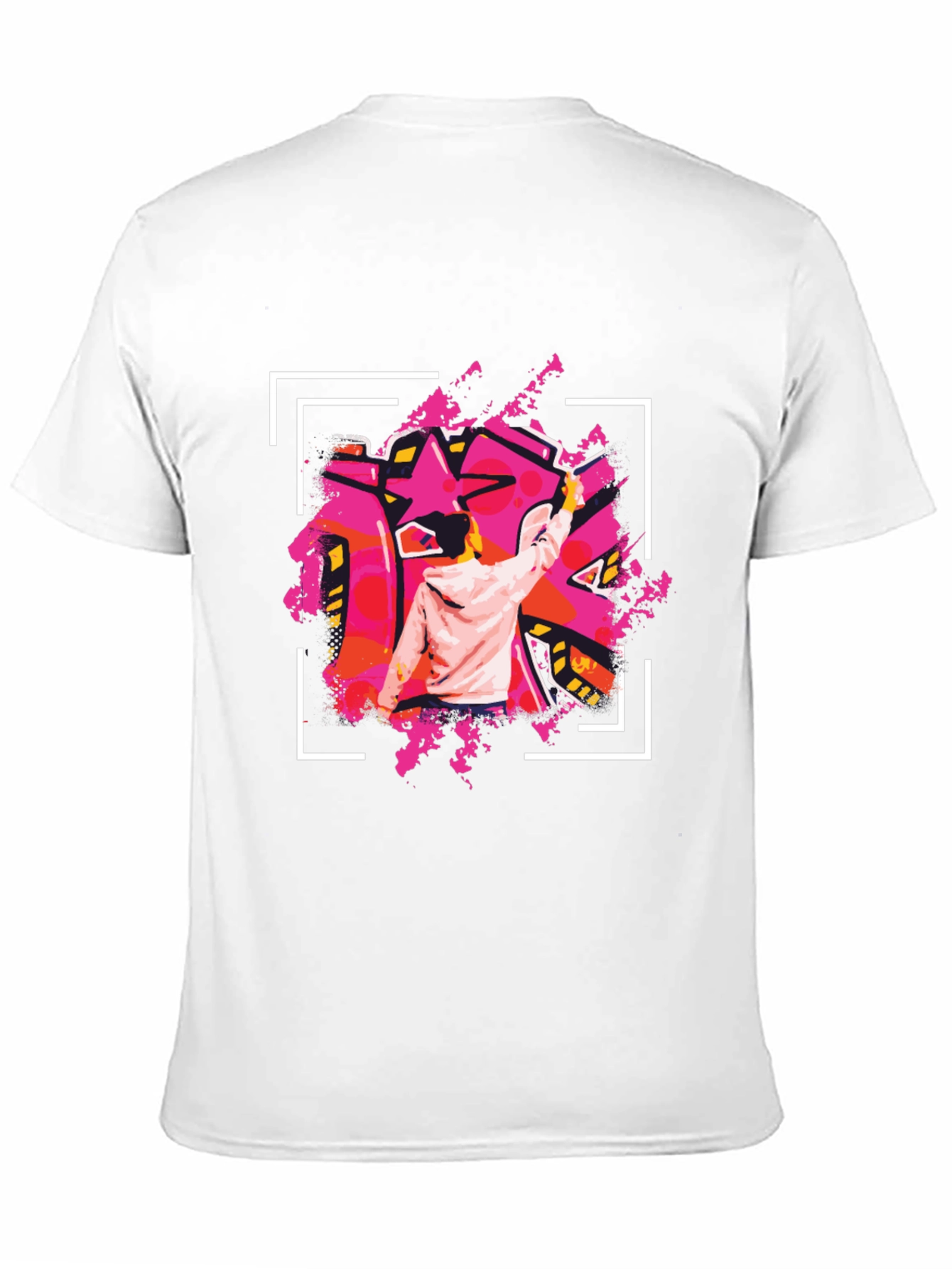 Graffiti Artist Graphic Tee - Urban Style