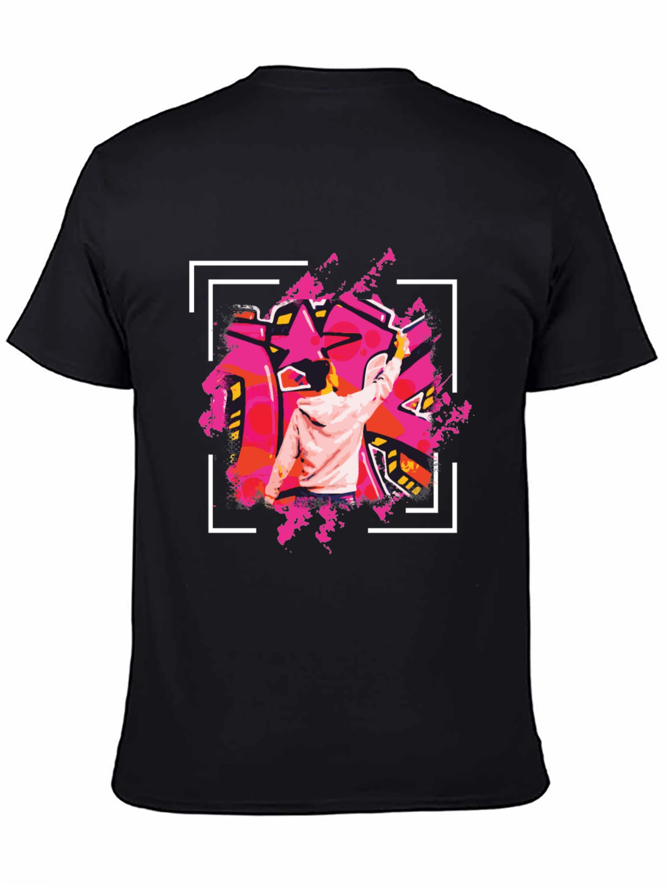 Graffiti Artist Graphic Tee - Urban Style