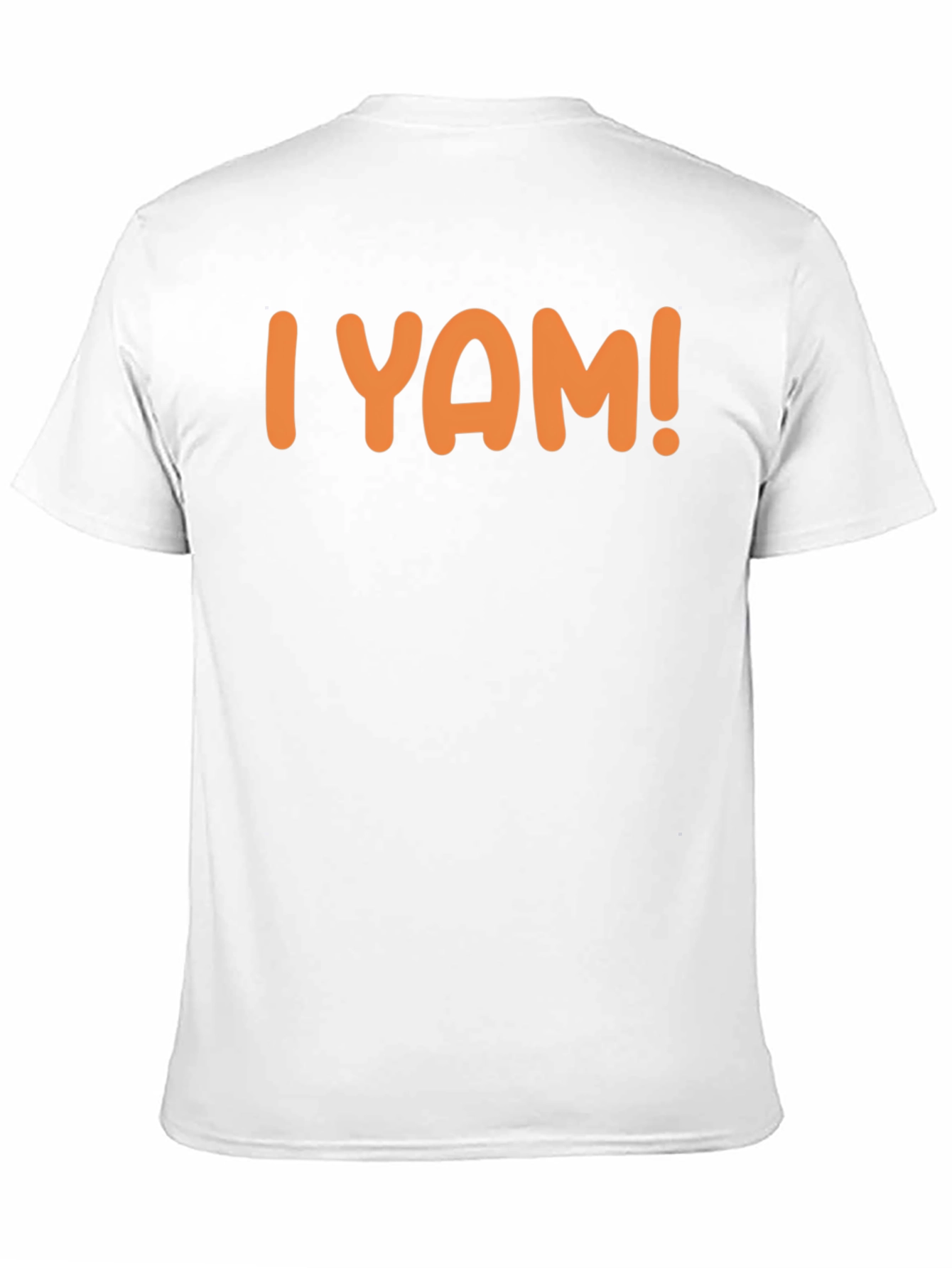 I Yam! Funny Graphic Tee - Black