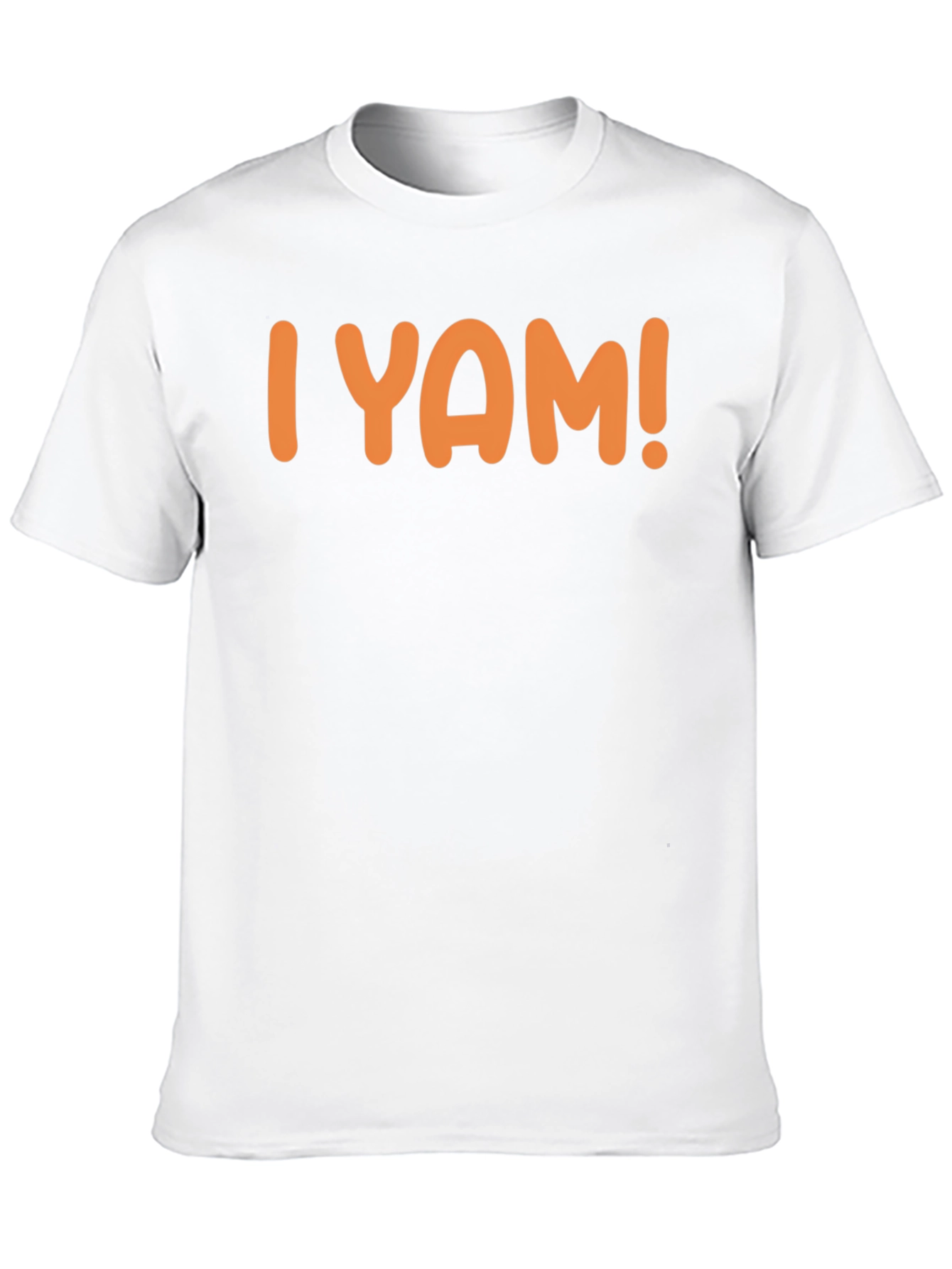 I Yam! Funny Graphic Tee - Black