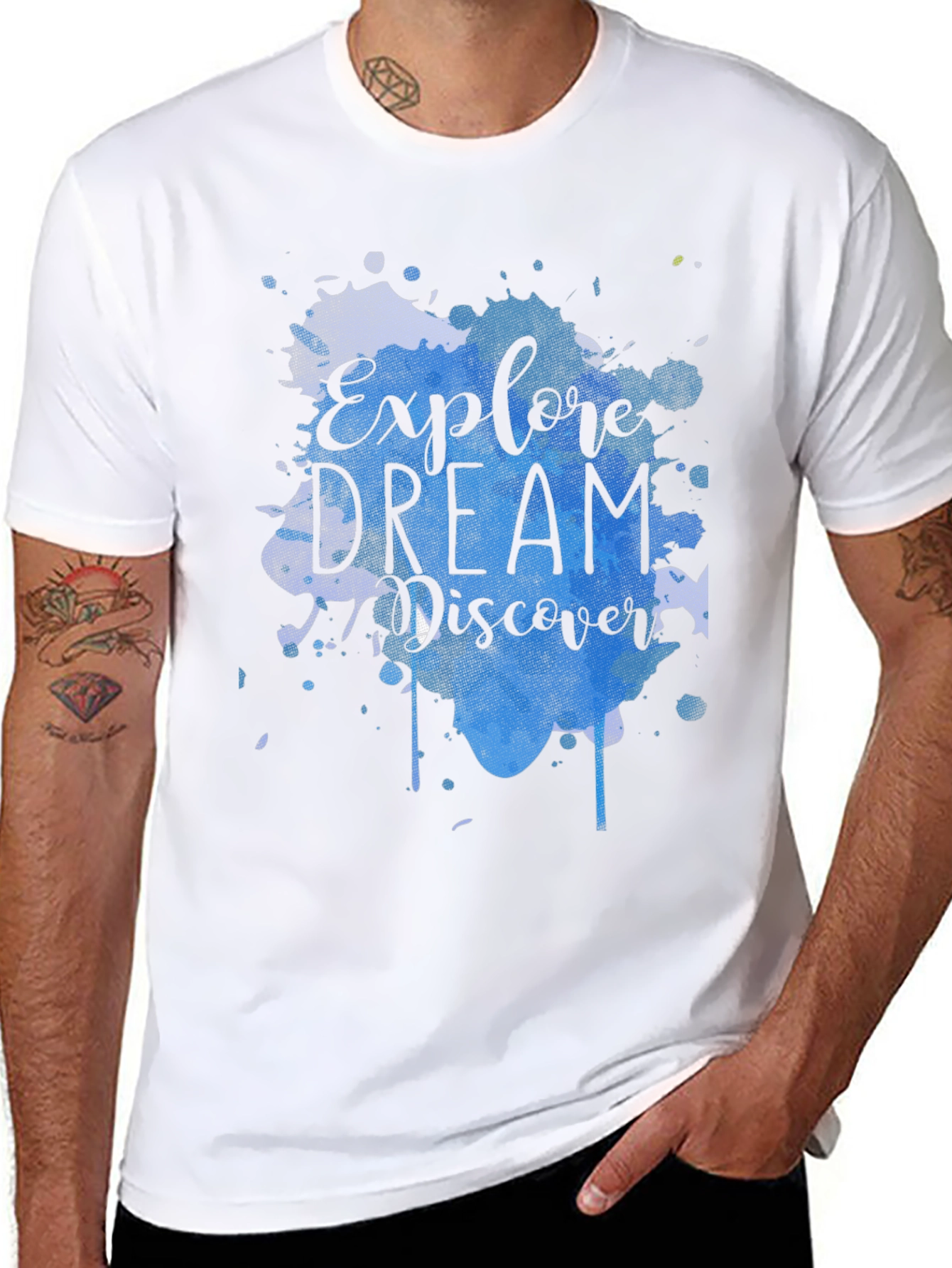 Explore Dream Discover Graphic T-Shirt