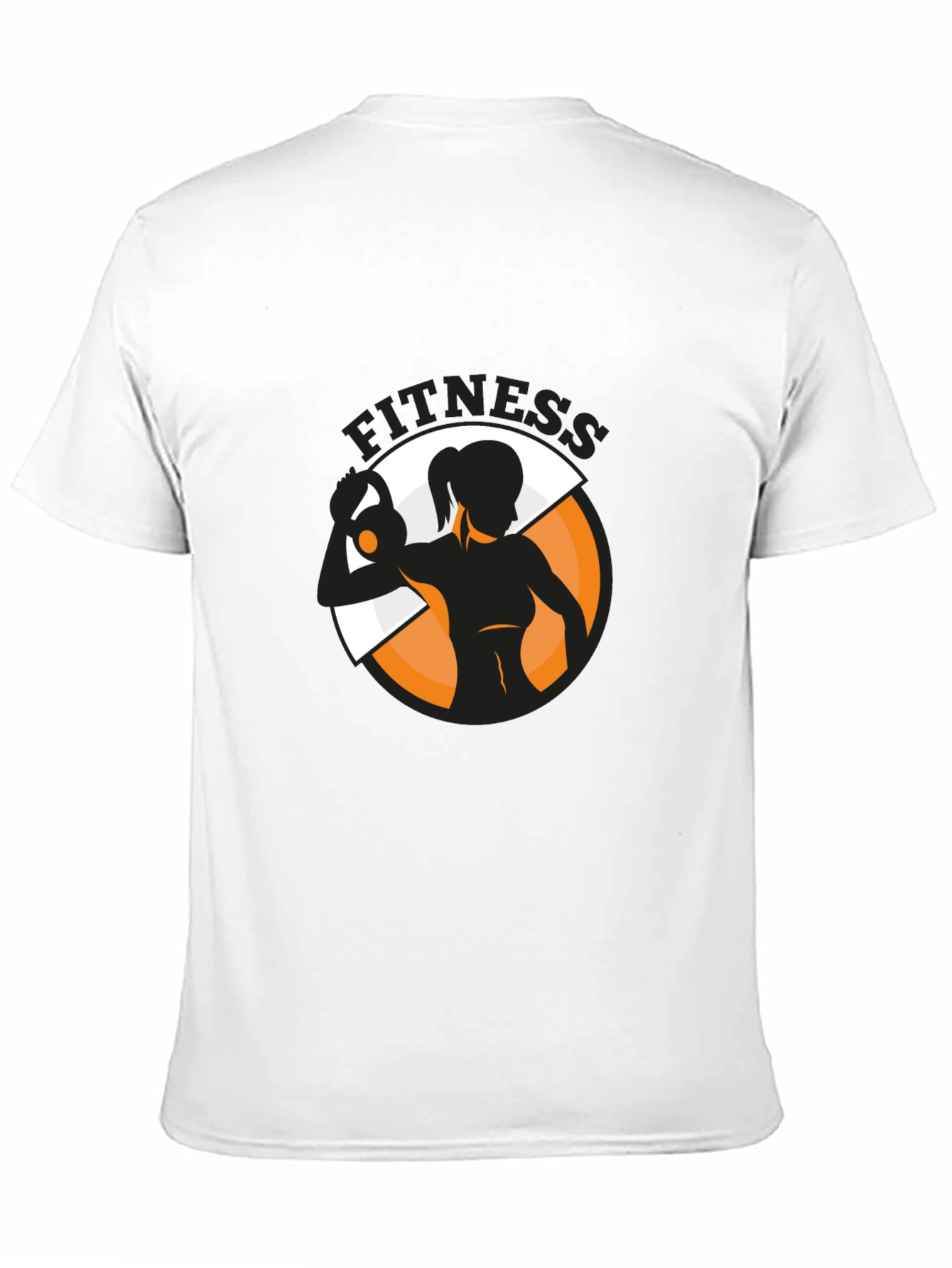 Fitness Graphic Tee - Black Training Shirt