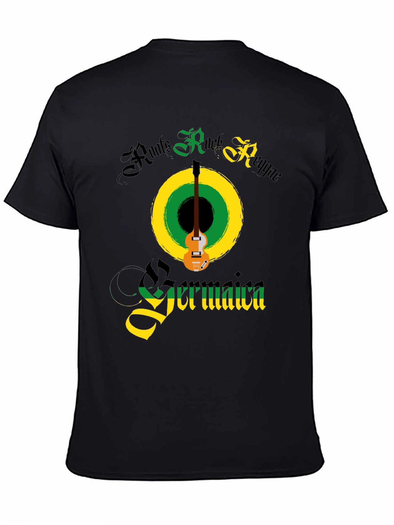 Roots Rock Reggae Jamaica Graphic Tee