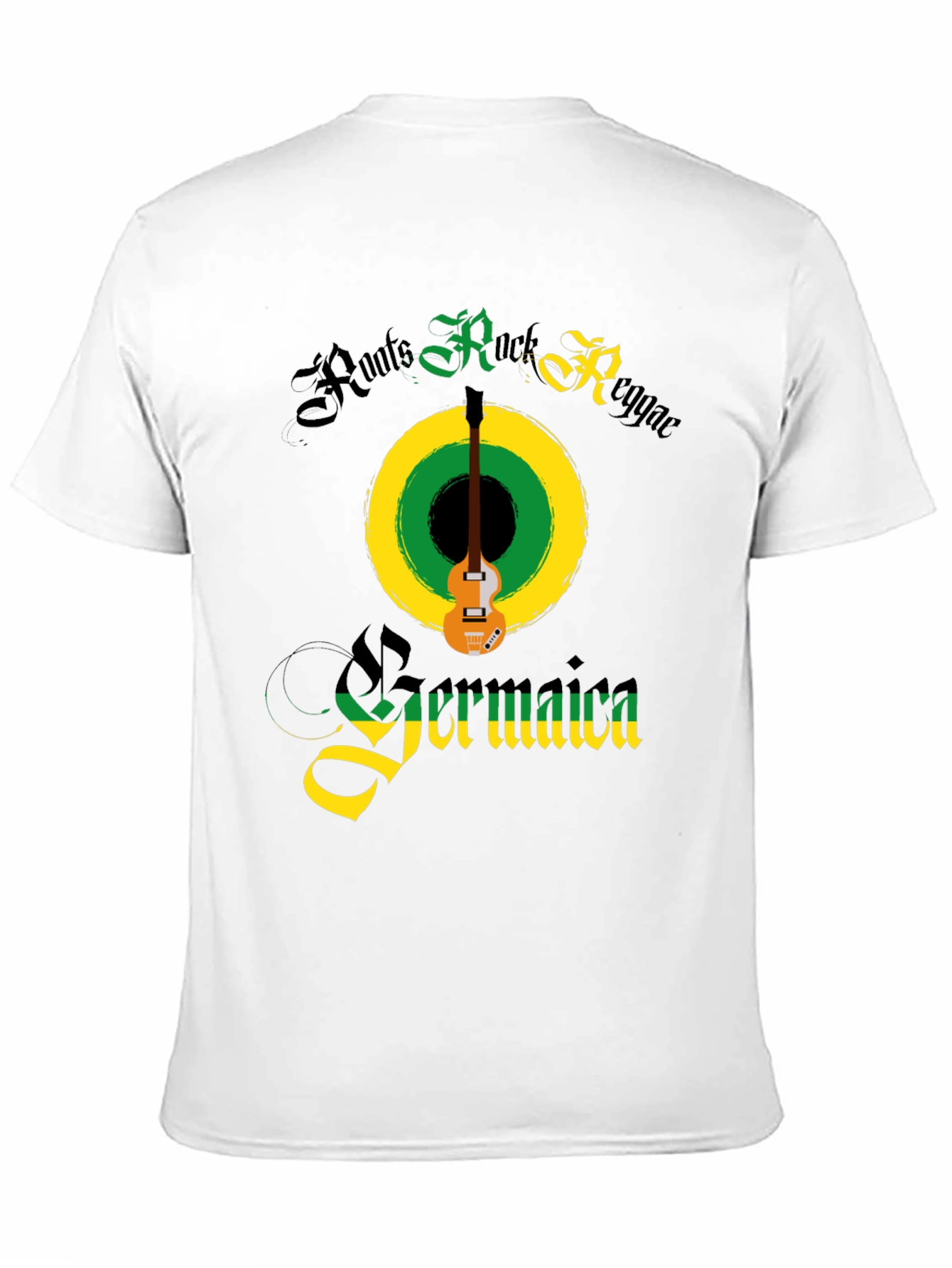 Roots Rock Reggae Jamaica Graphic Tee