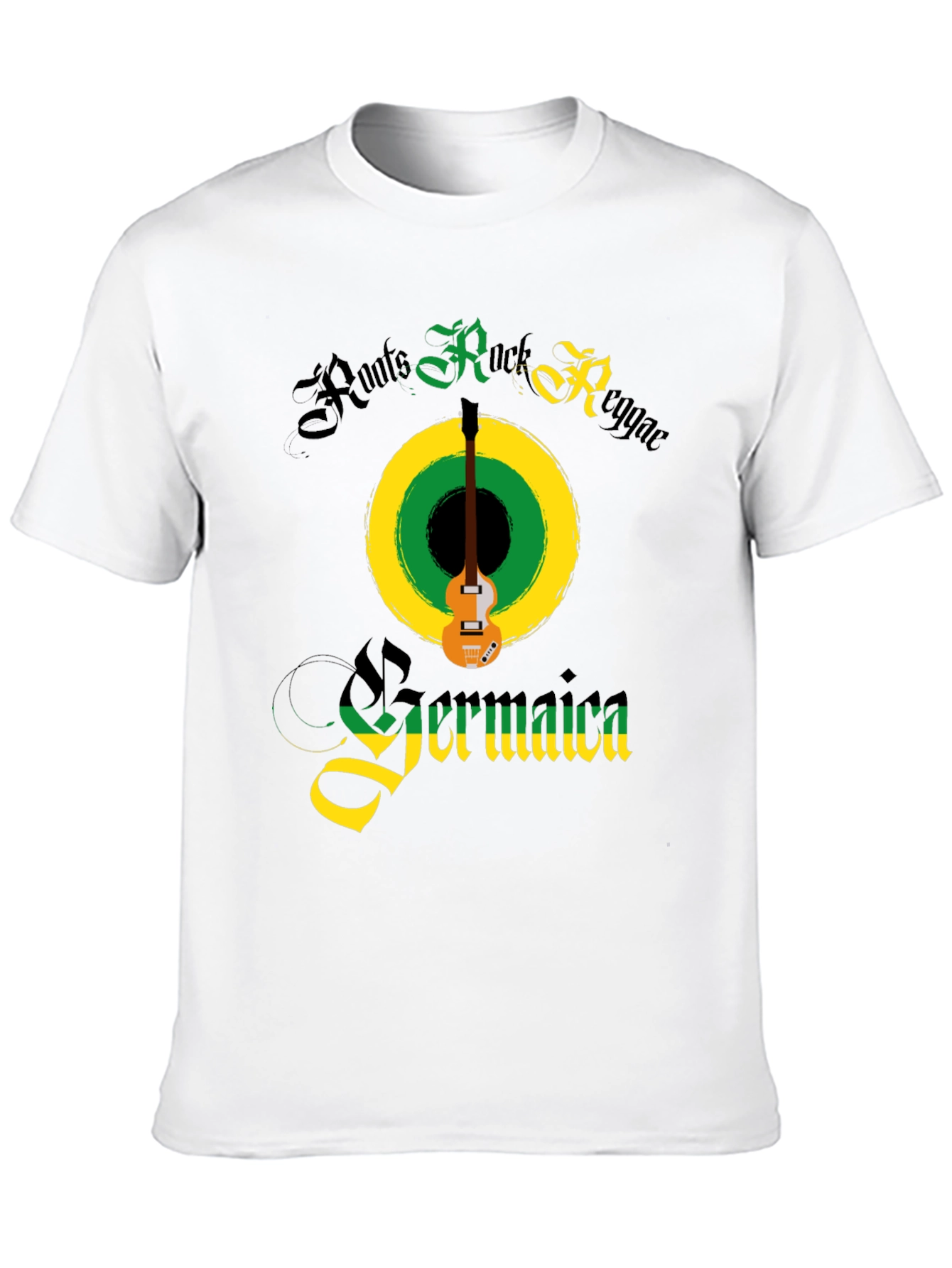Roots Rock Reggae Jamaica Graphic Tee