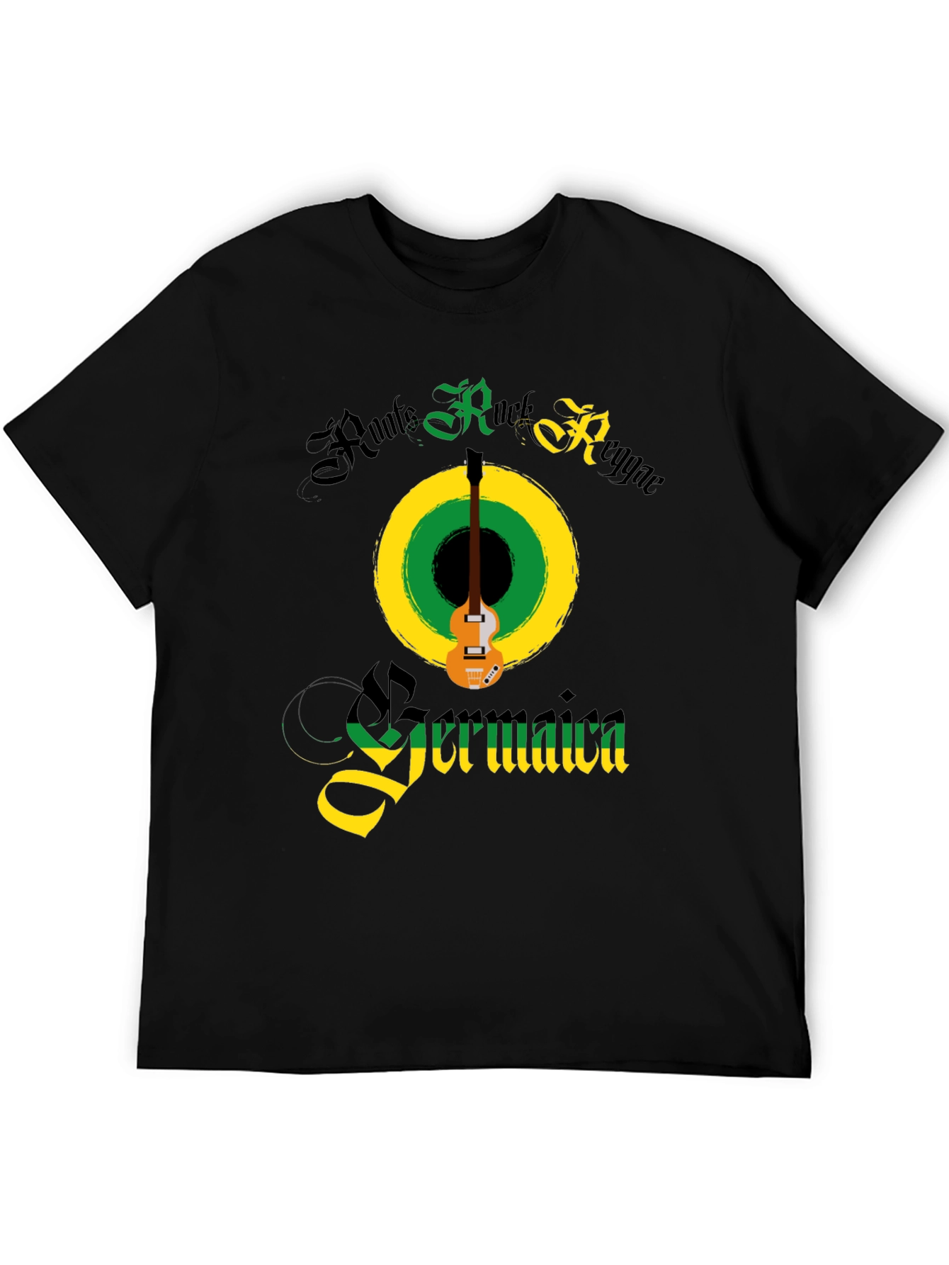 Roots Rock Reggae Jamaica Graphic Tee