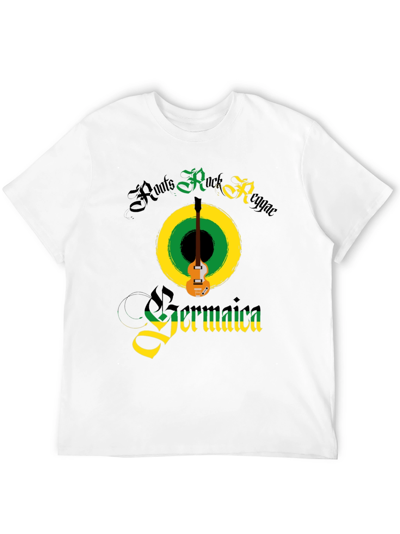 Roots Rock Reggae Jamaica Graphic Tee