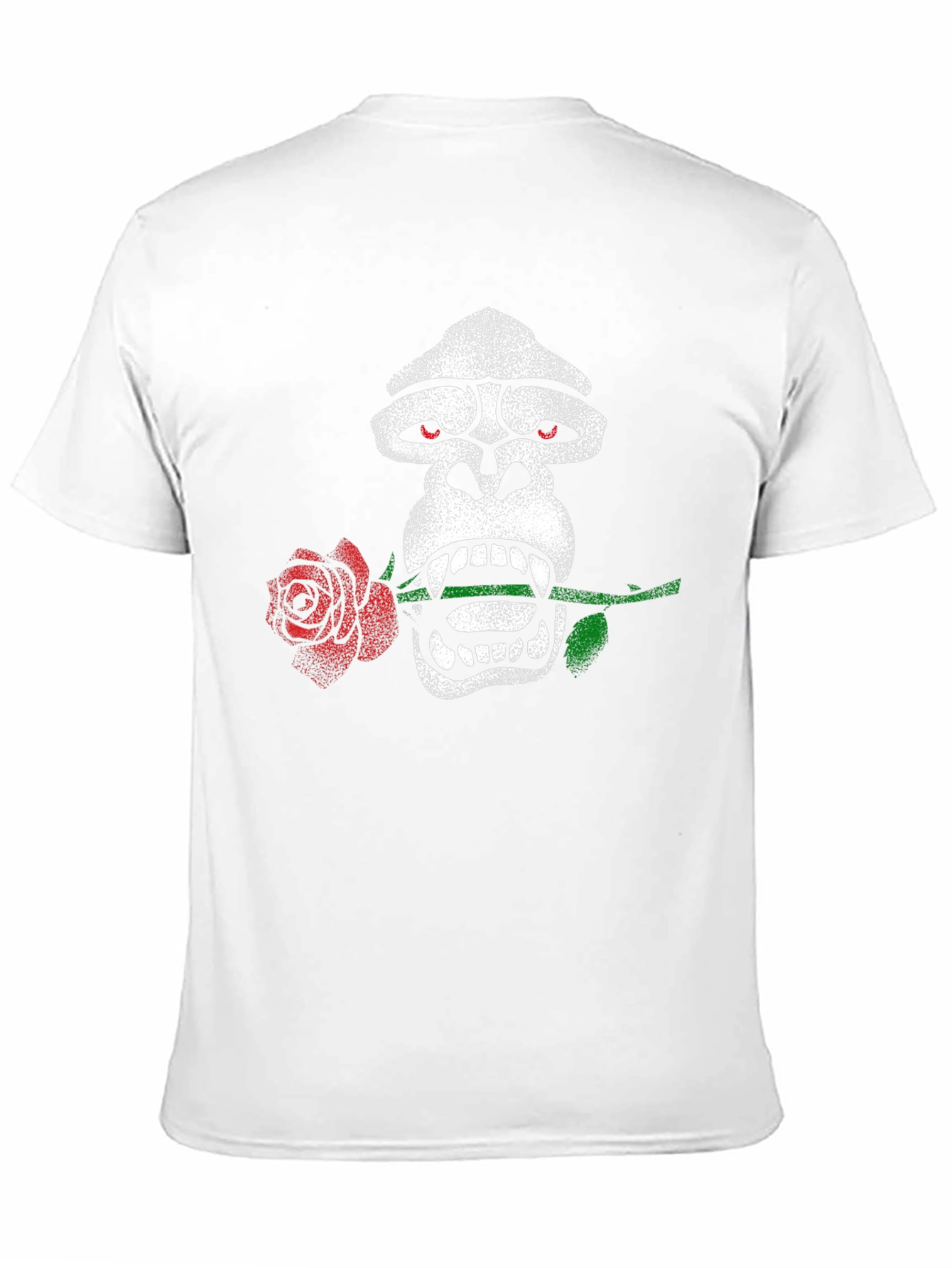 Gorilla Rose Graphic Tee - Mens Black T-Shirt