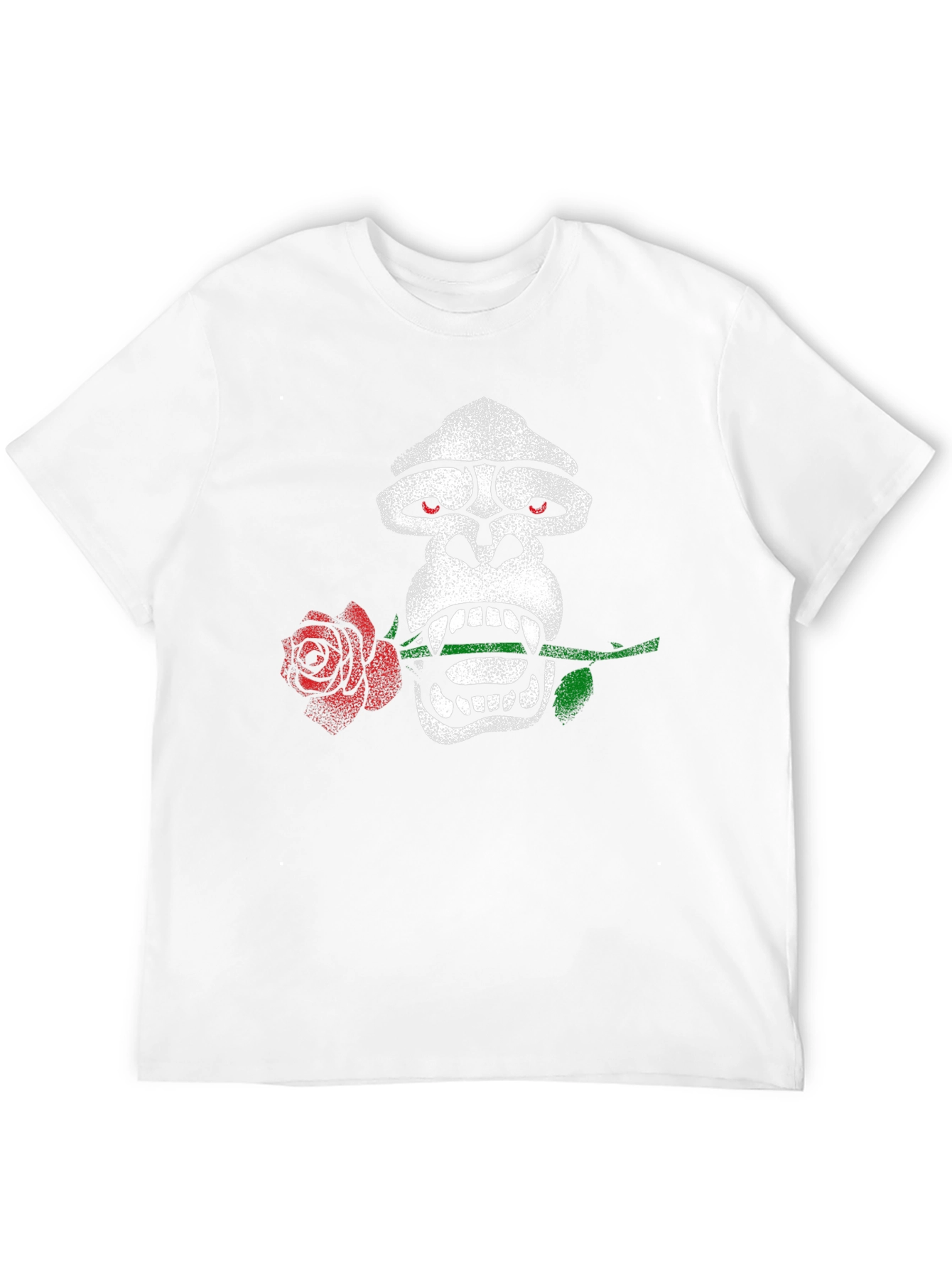 Gorilla Rose Graphic Tee - Mens Black T-Shirt