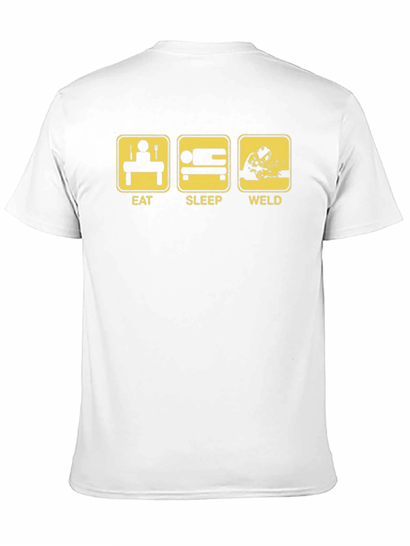 Eat Sleep Weld Black T-Shirt