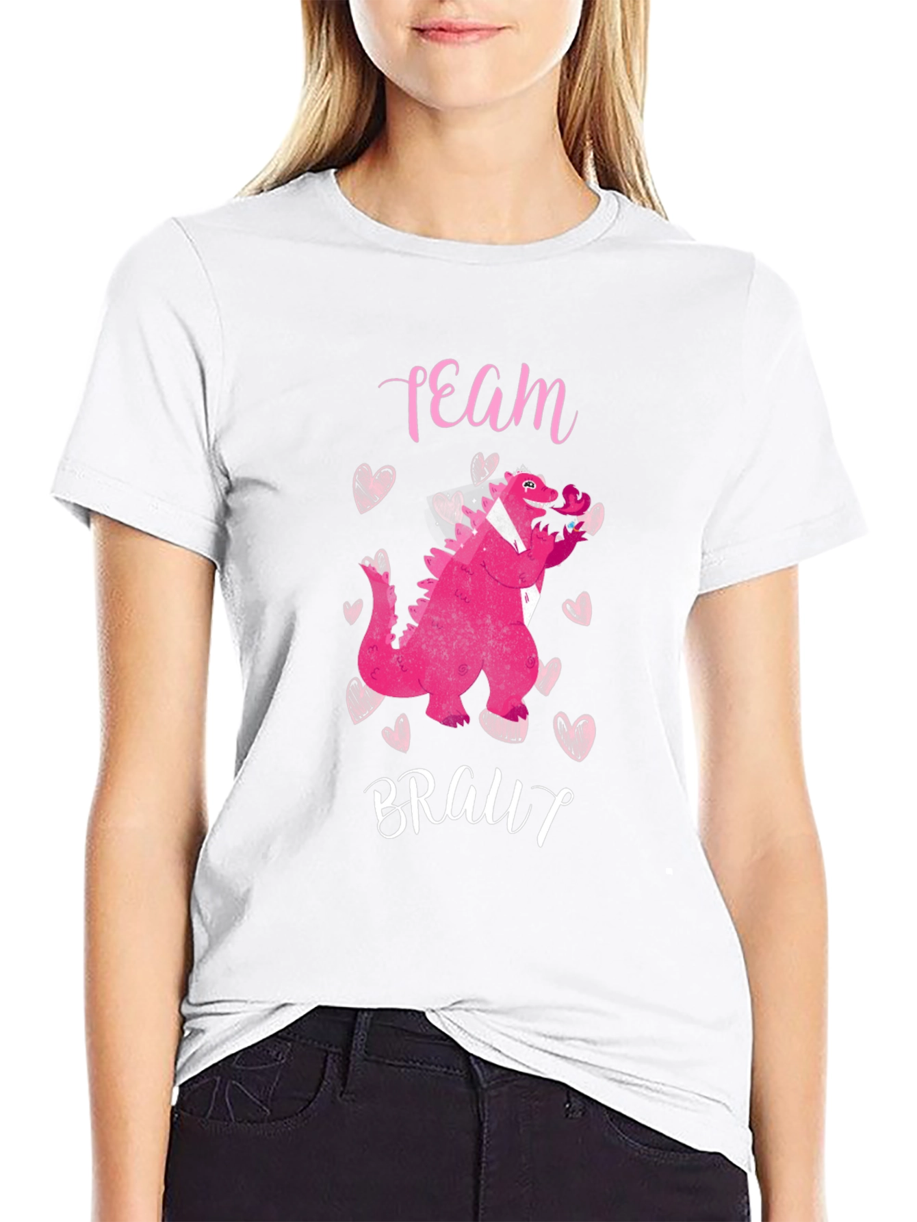 Team Brault Dinosaur Graphic T-Shirt