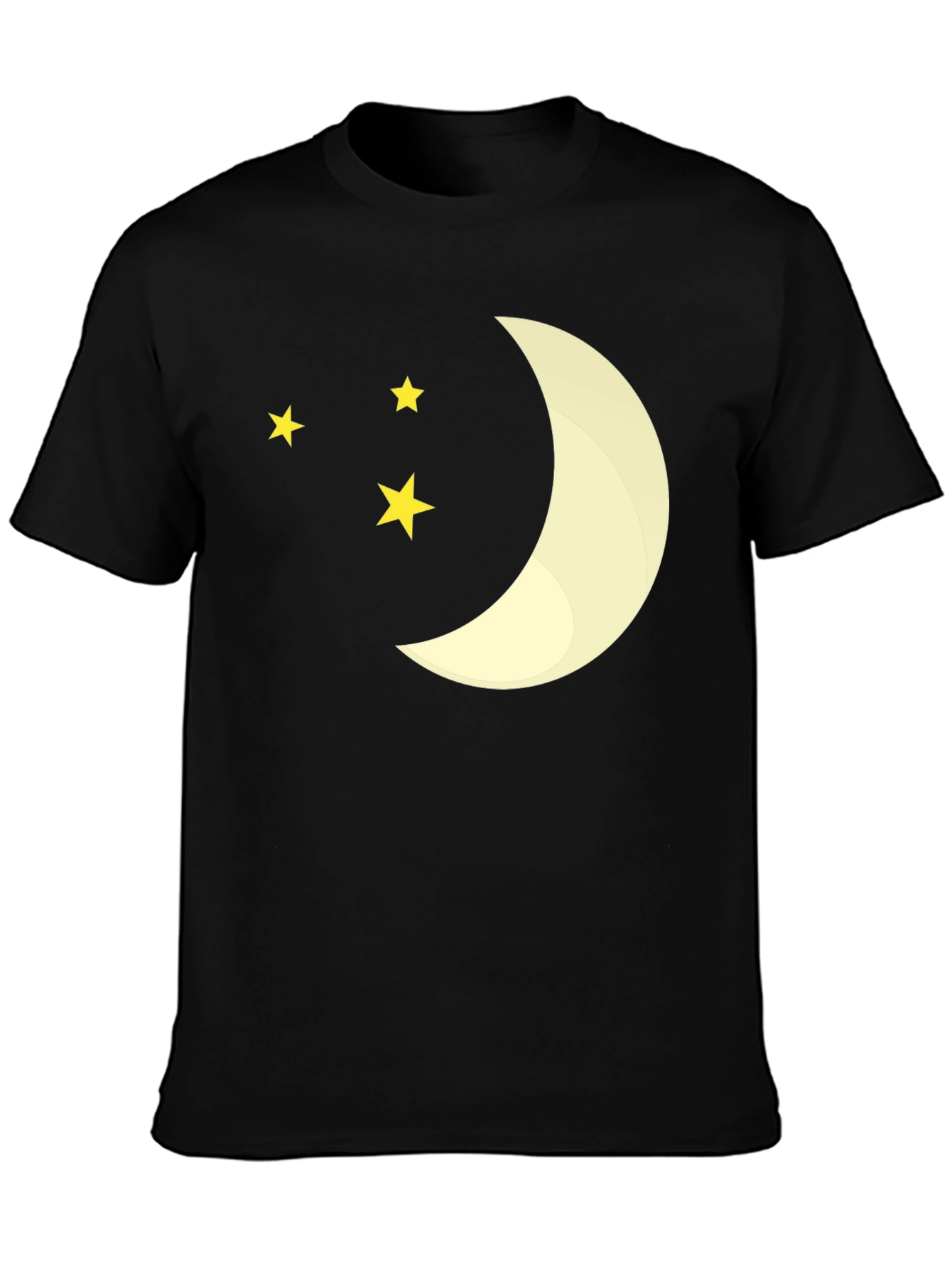 Night Sky Tee - Moon & Stars Graphic T-Shirt