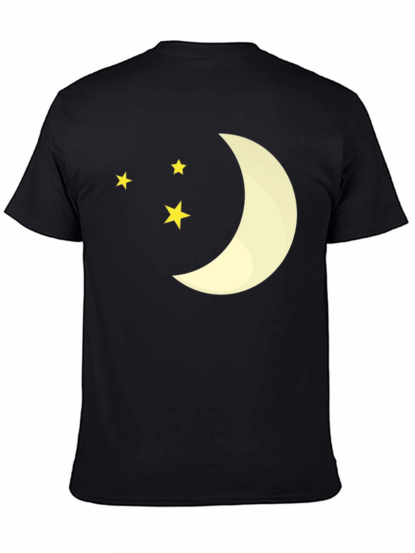 Night Sky Tee - Moon & Stars Graphic T-Shirt