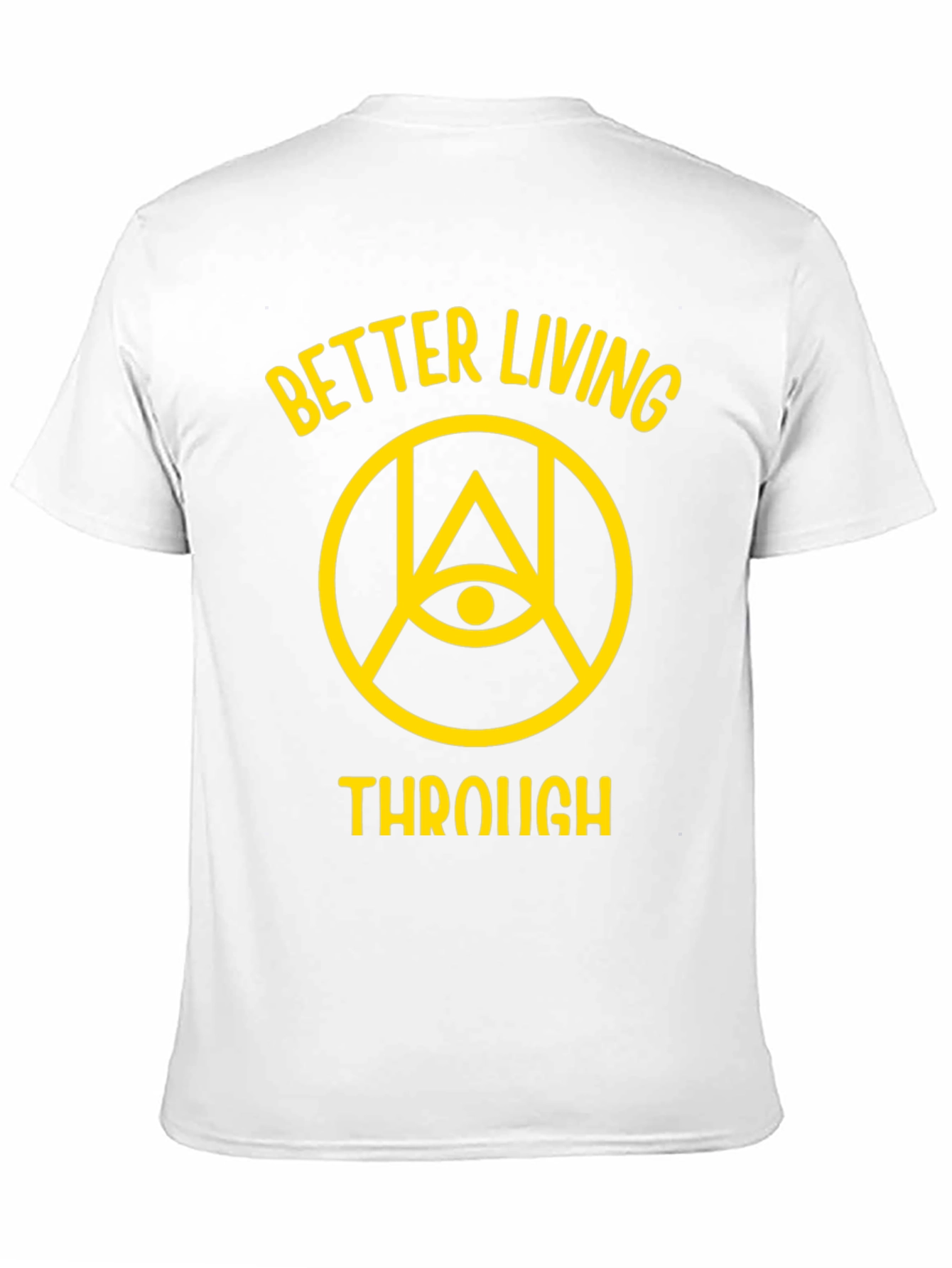 Better Living Graphic Tee - Black Cotton T-Shirt