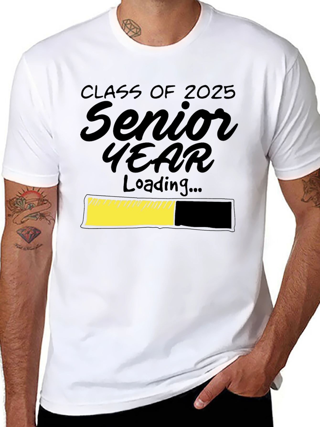Senior Year Loading T-Shirt Class of 2025
