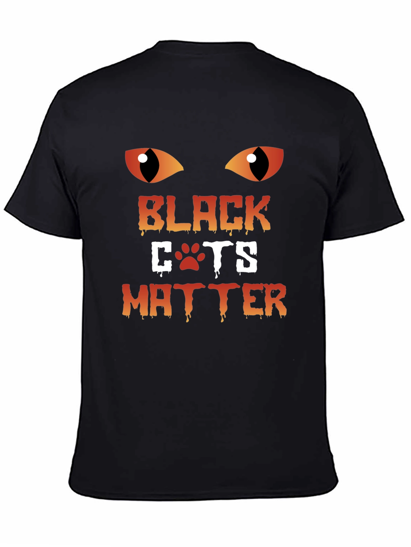 Black Cats Matter Graphic T-Shirt