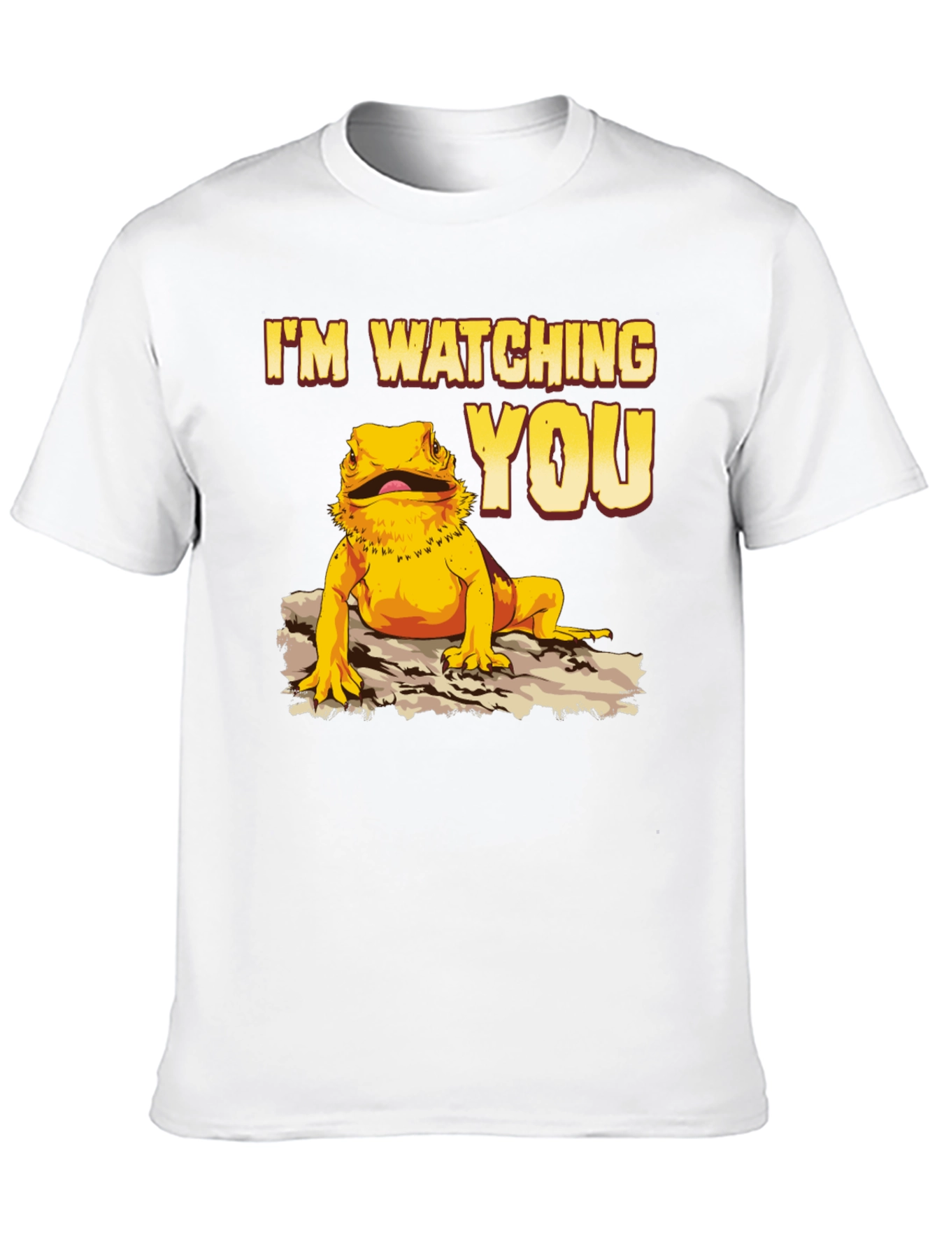 Im Watching You Bearded Dragon T-Shirt