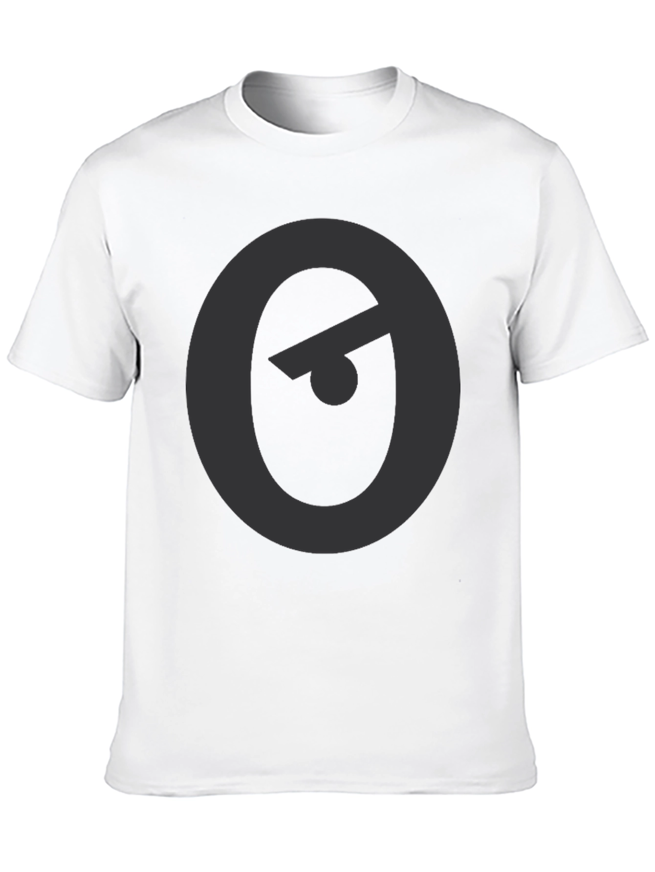 Unique Graphic Tee - Eye Symbol Black Shirt