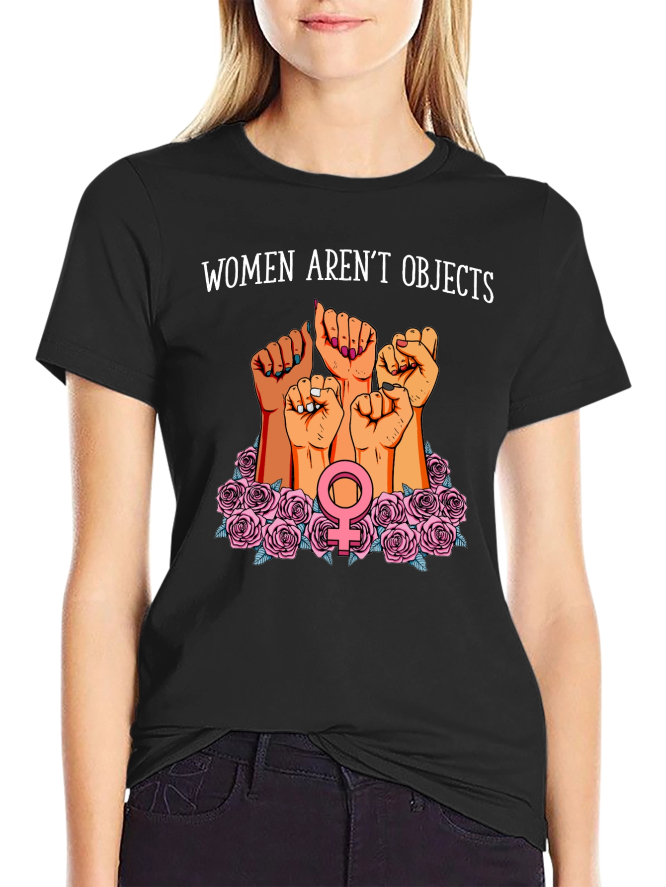 Feminist Empowerment T-Shirt - Women Arent Objects