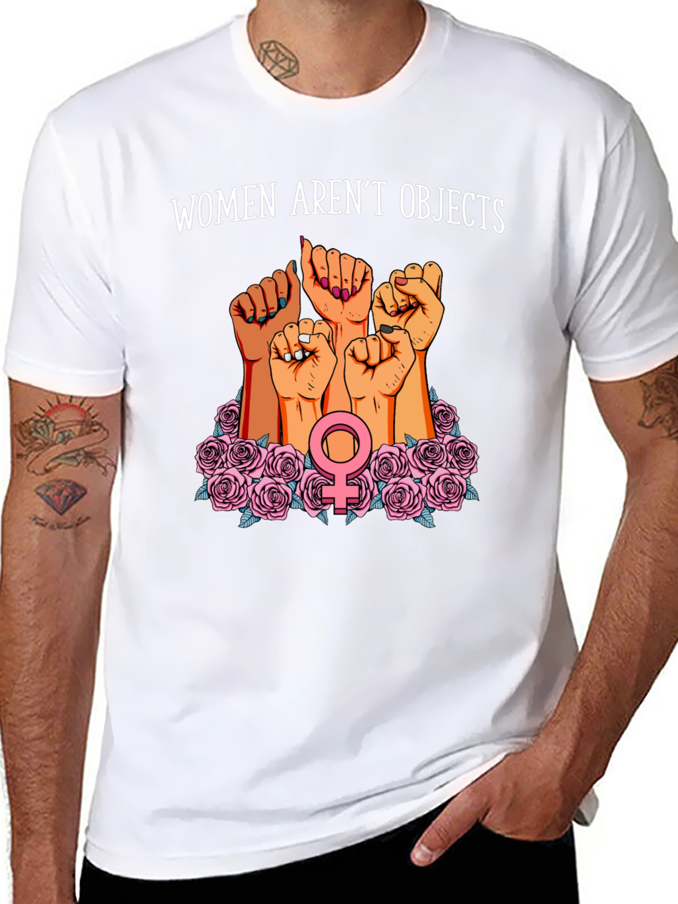 Feminist Empowerment T-Shirt - Women Arent Objects