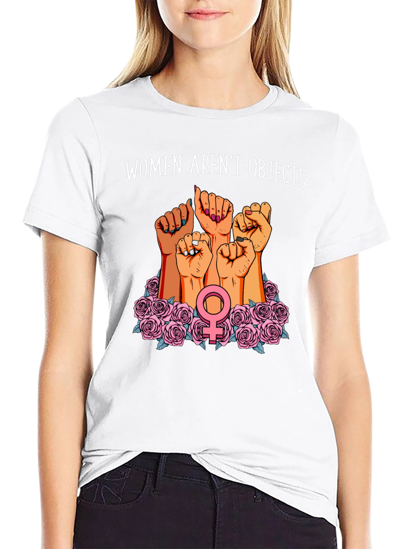Feminist Empowerment T-Shirt - Women Arent Objects