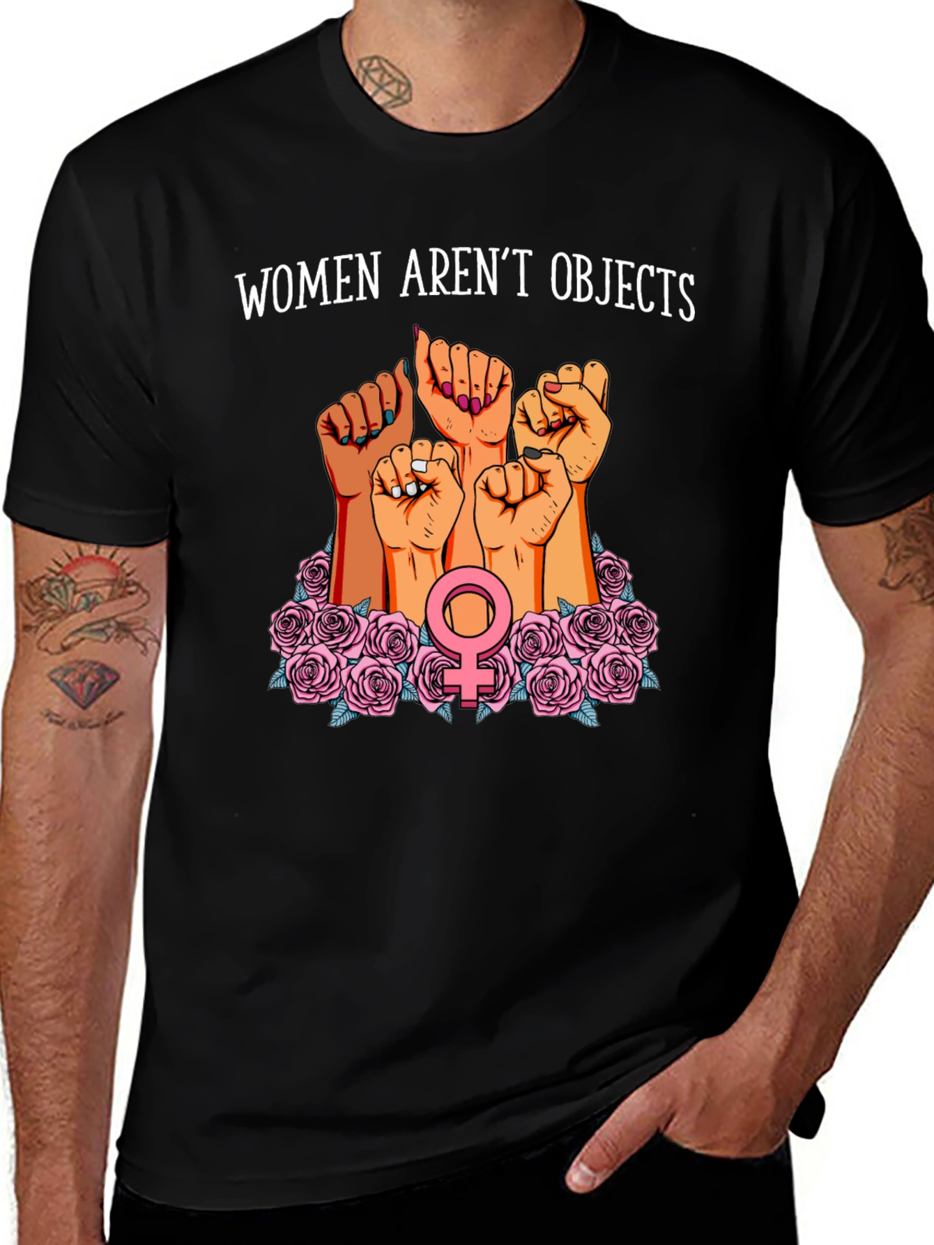 Feminist Empowerment T-Shirt - Women Arent Objects