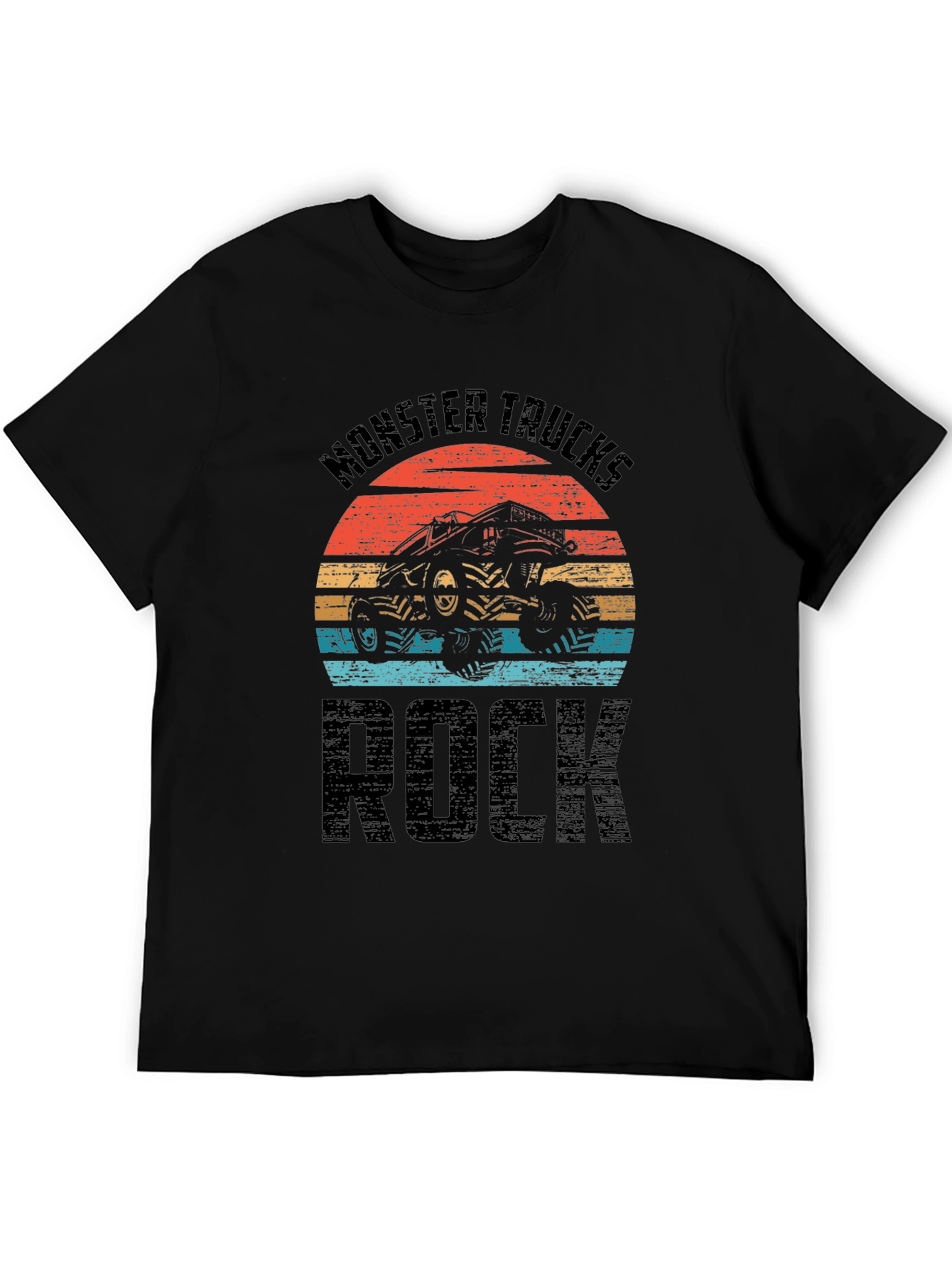 Monster Trucks Rock Graphic T-Shirt