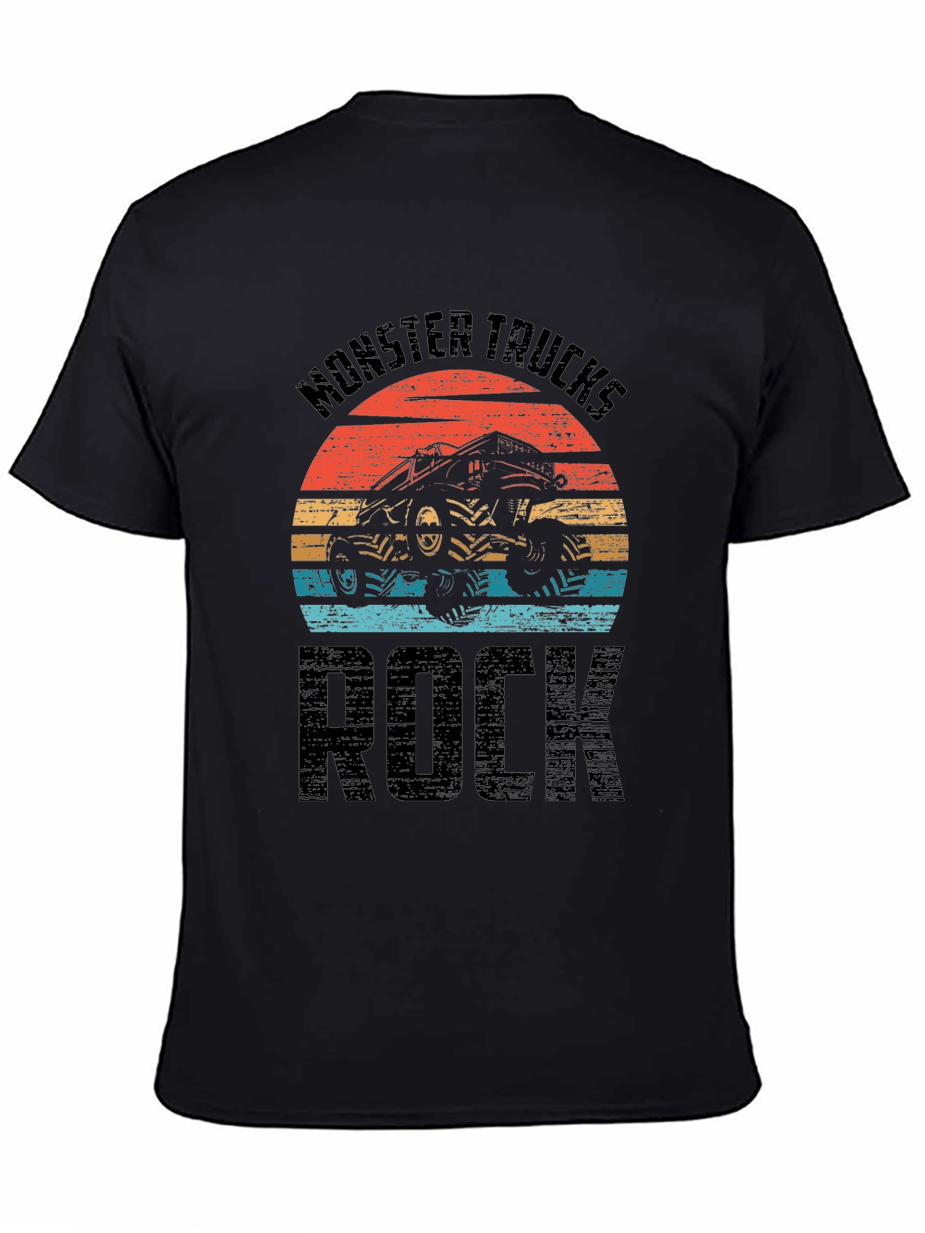 Monster Trucks Rock Graphic T-Shirt