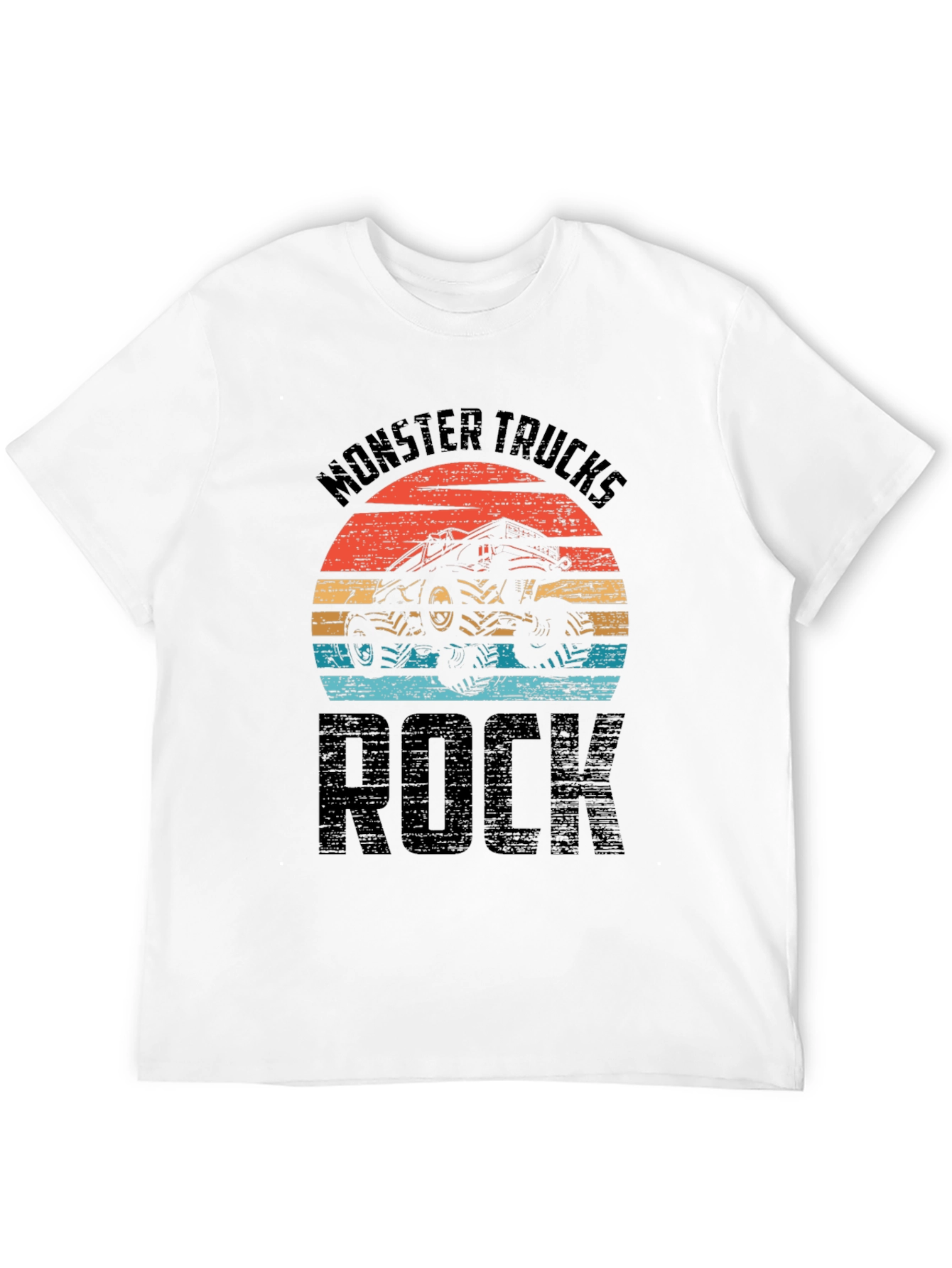 Monster Trucks Rock Graphic T-Shirt