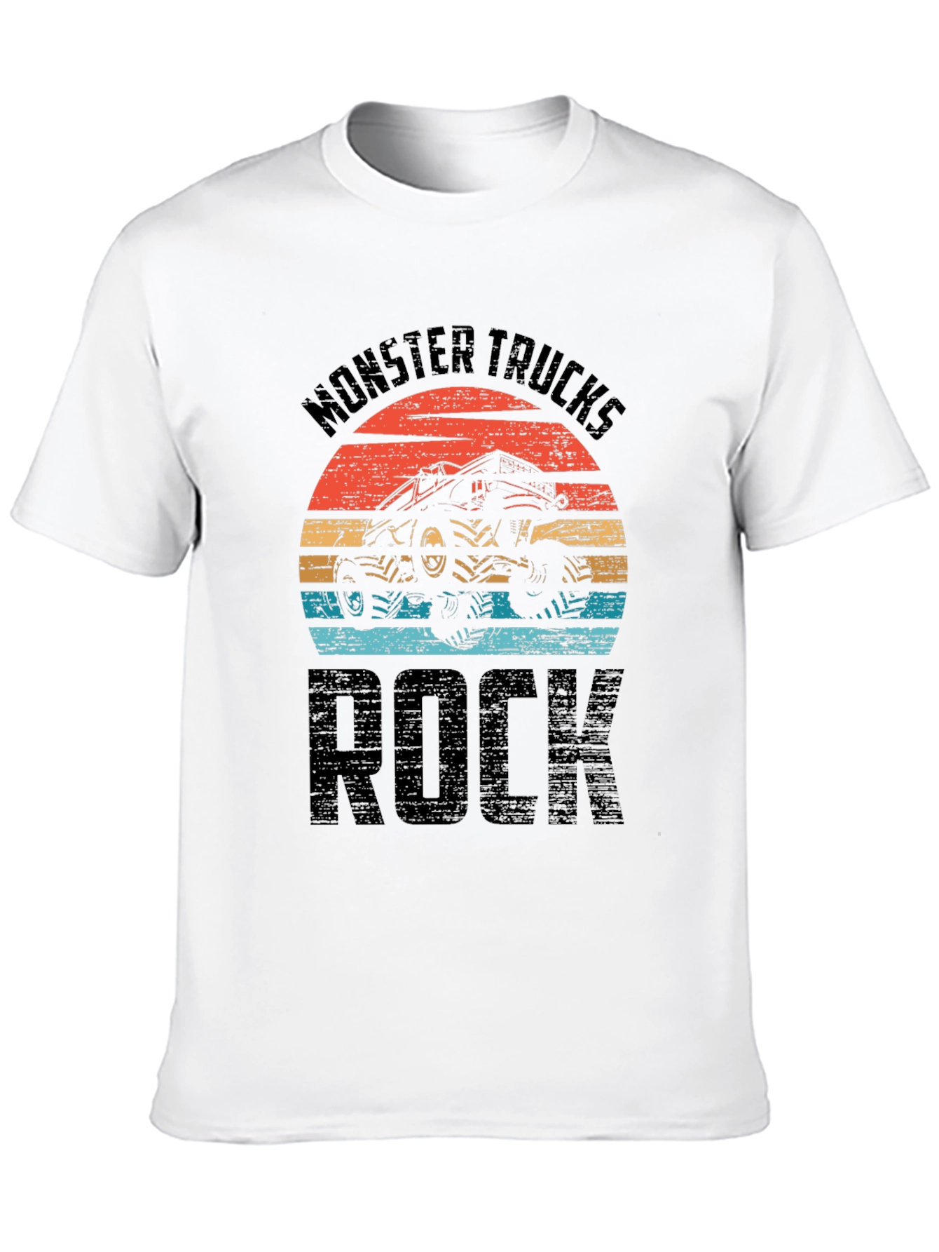 Monster Trucks Rock Graphic T-Shirt