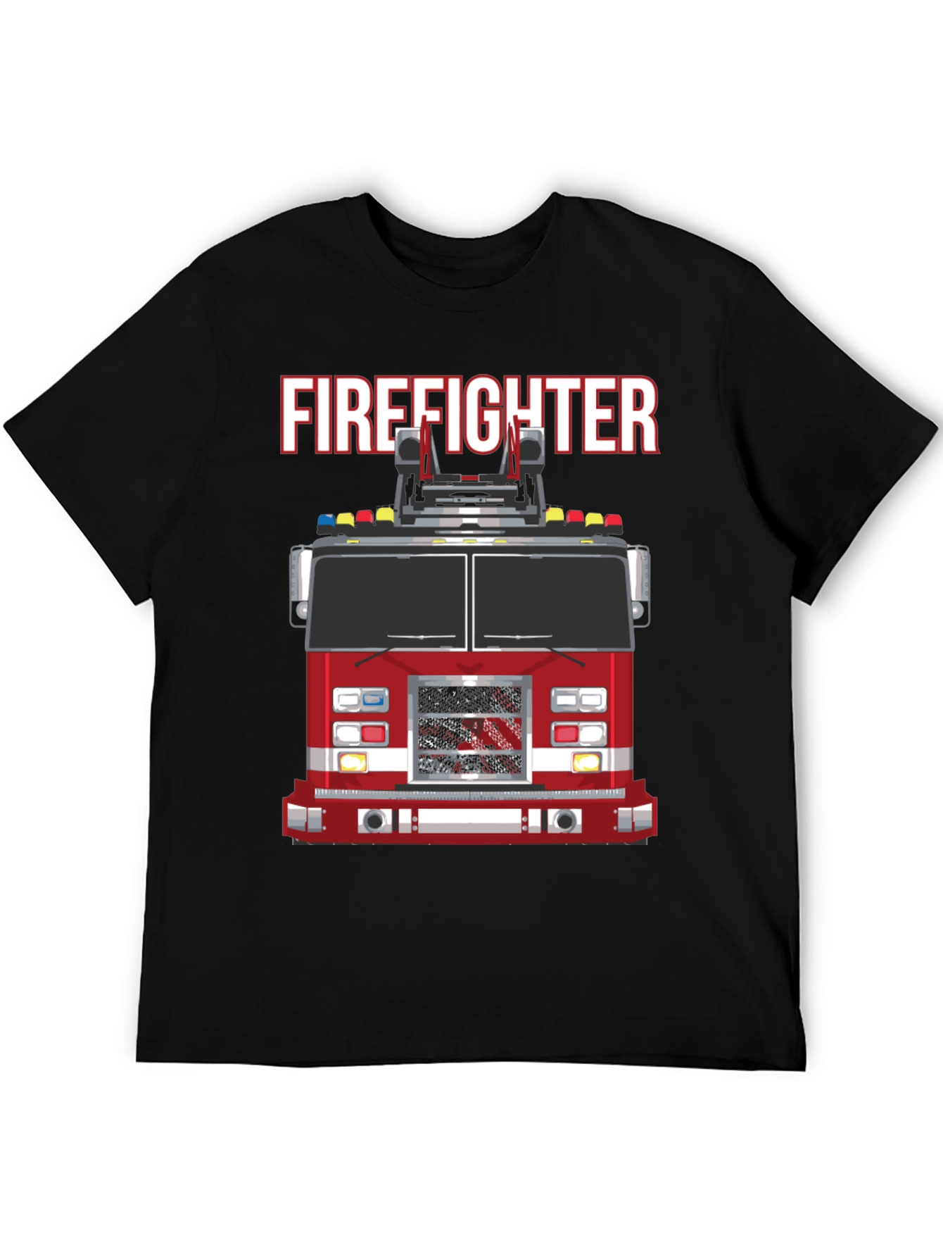 Firefighter Truck Graphic Tee