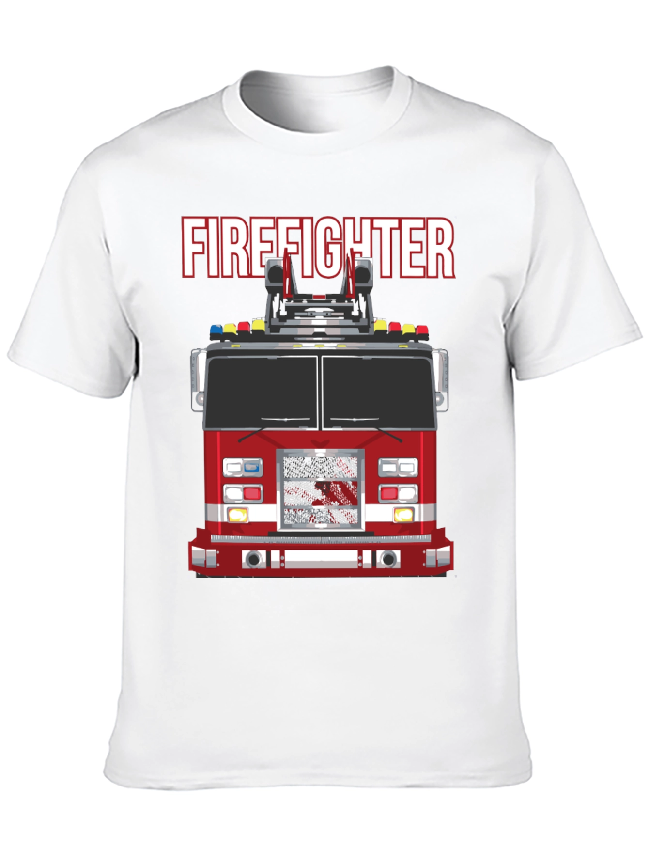 Firefighter Truck Graphic Tee